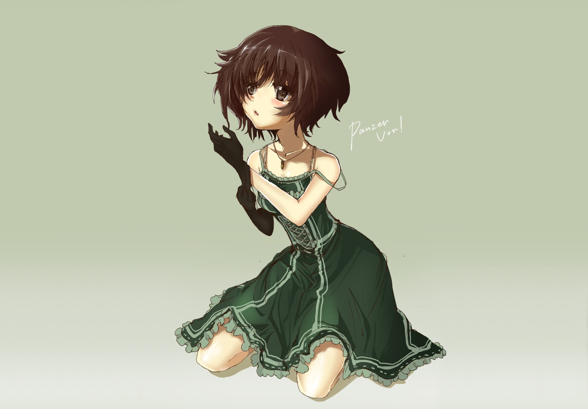 yukari, 1080P, akiyama, und, girls, panzer, HD Wallpaper