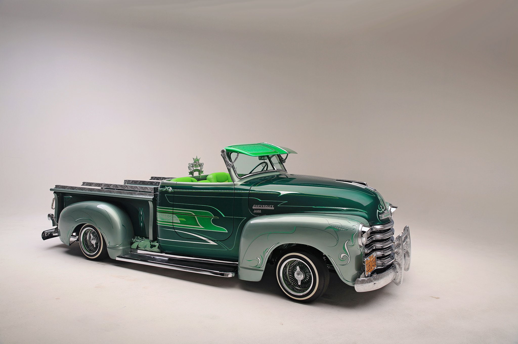 hot, lowrider, gangsta, rod, 1080P, 3100, custom, pickup, truck, tuning, 1950, rods, chevrolet, HD Wallpaper