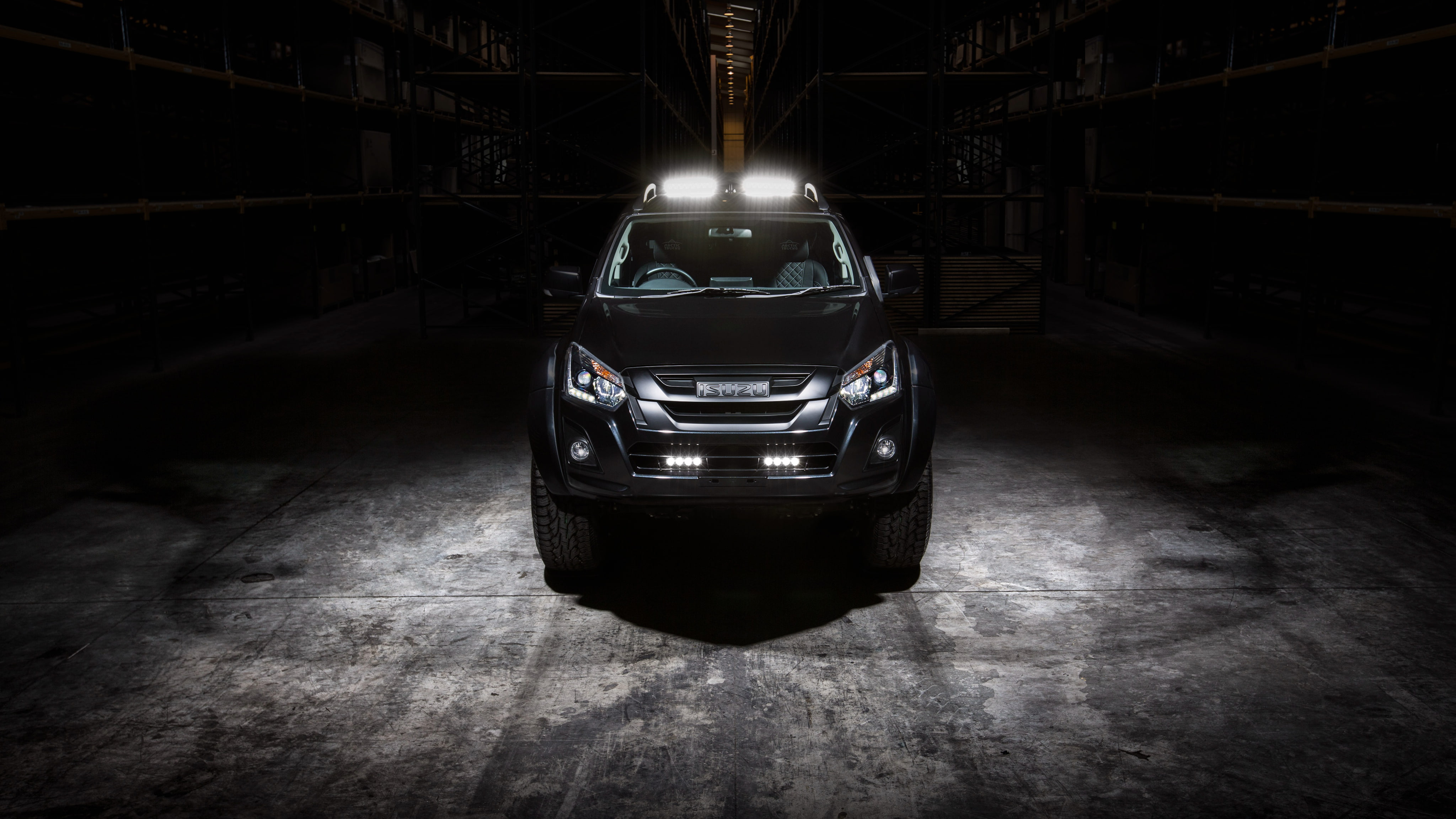 Stealth, 4K, 2018, Arctic, iSuzu, Trucks, HD Wallpaper