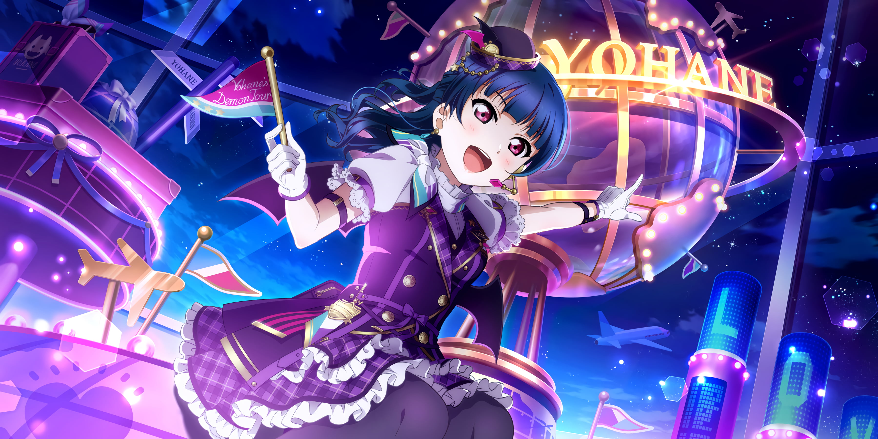 Love Live! Sunshine, Love Live Series, 2K, Love Live!, Tsushima Yoshiko, HD Wallpaper