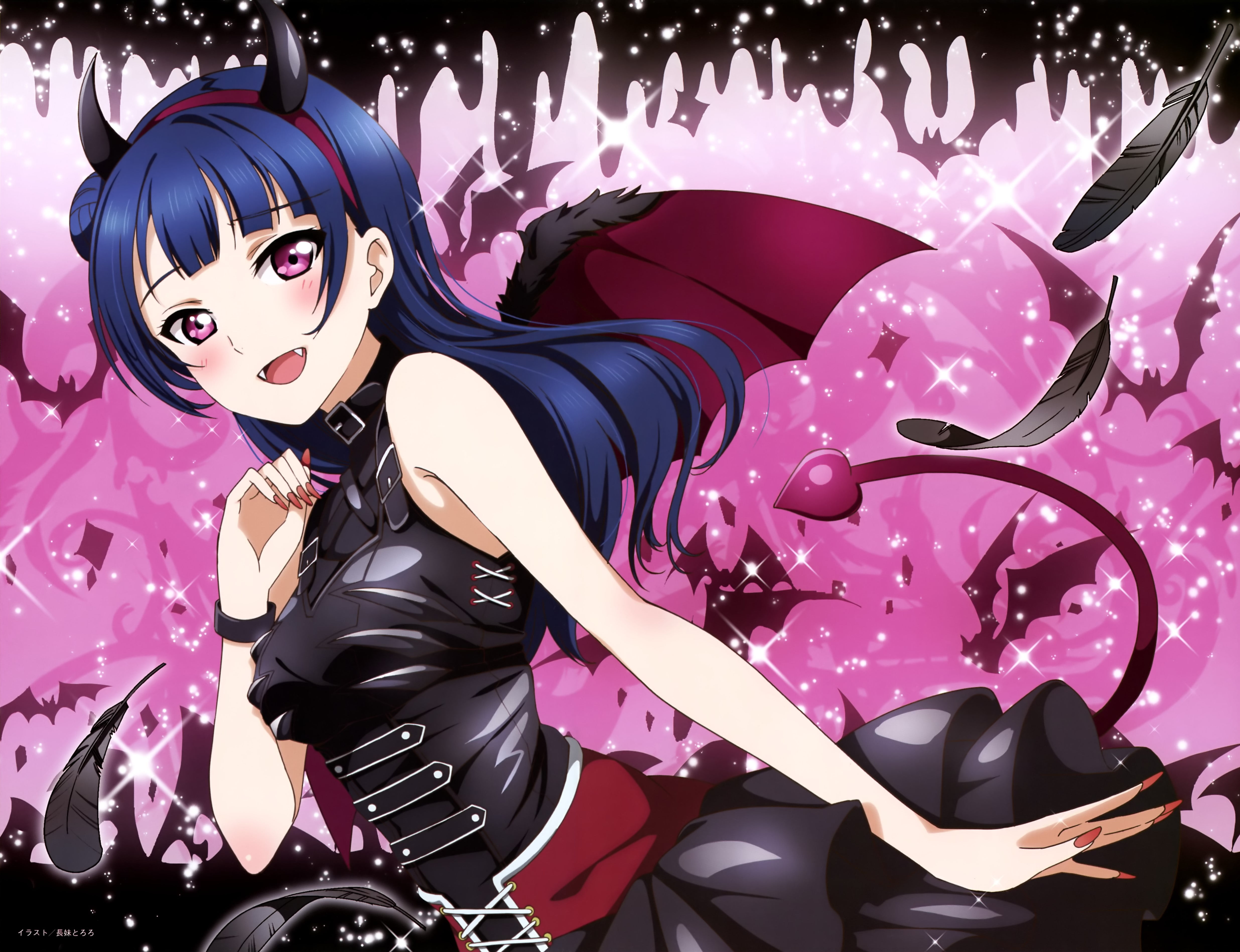 Anime, 4K, Yoshiko Tsushima, Love Live! Sunshine!!, HD Wallpaper