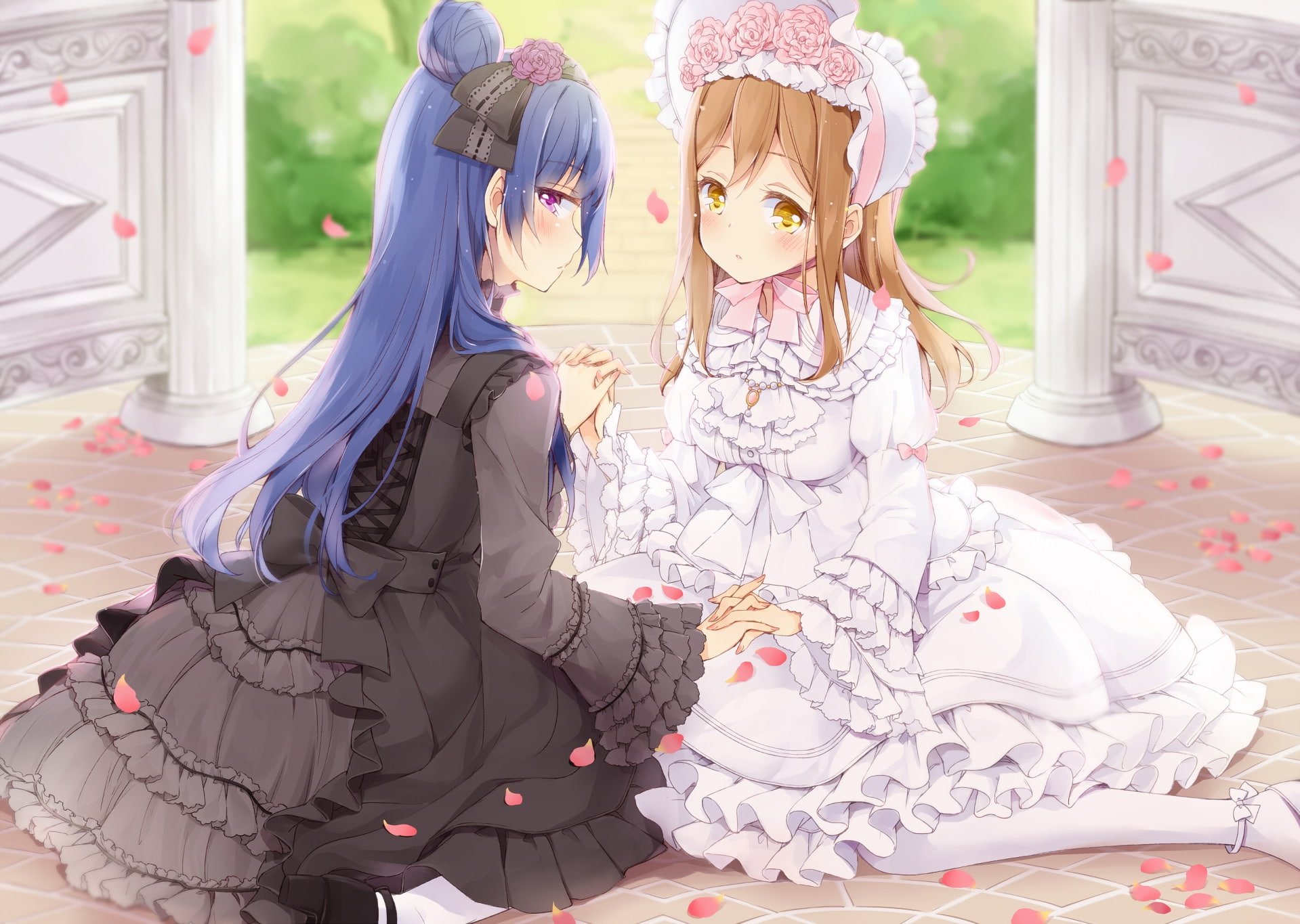 Hanamaru Kunikida, 720P, Love Live! Sunshine!!, Yoshiko Tsushima, Anime, HD Wallpaper