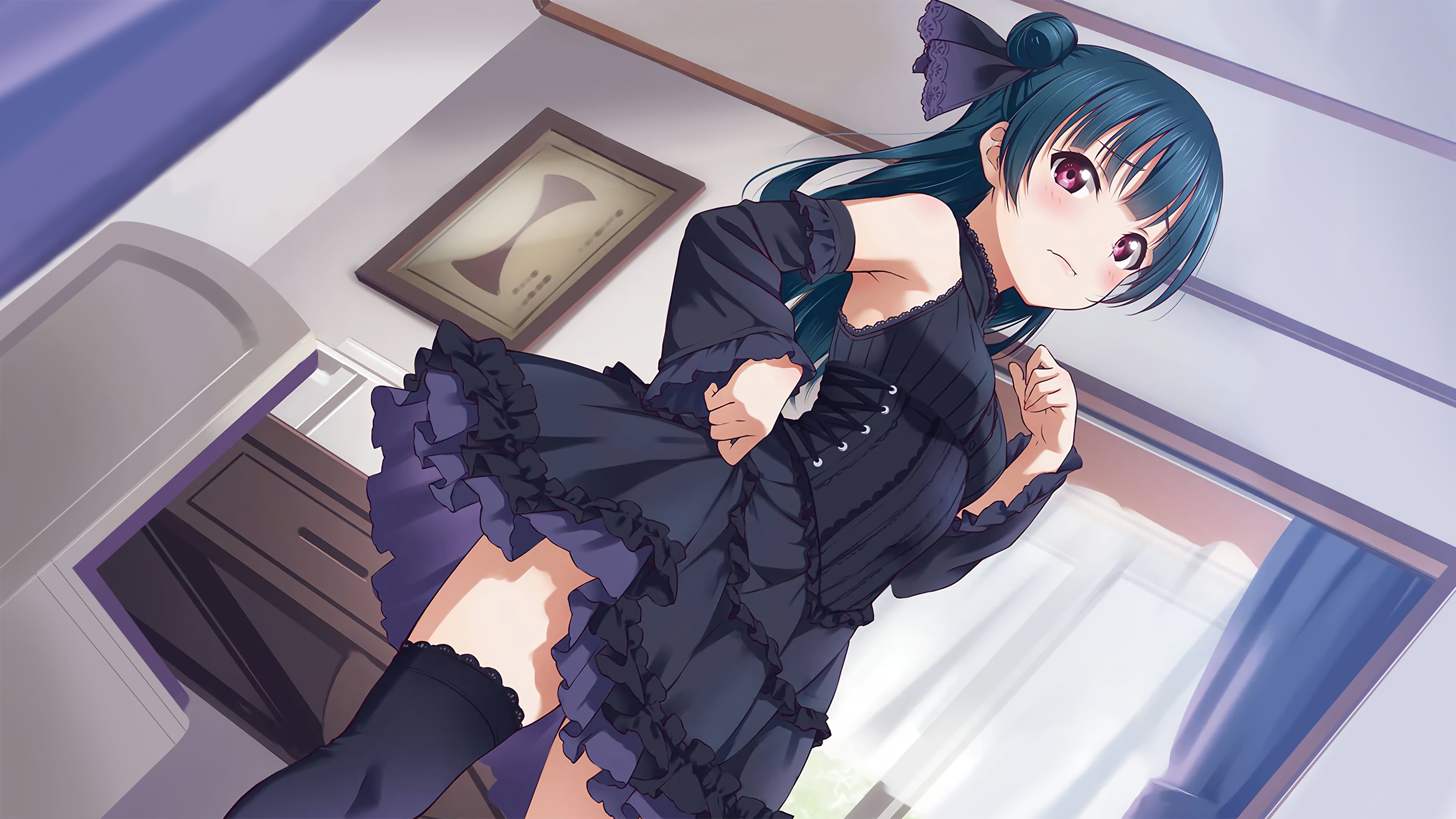 Yoshiko Tsushima, Anime, Love Live! Sunshine!!, 4K, HD Wallpaper