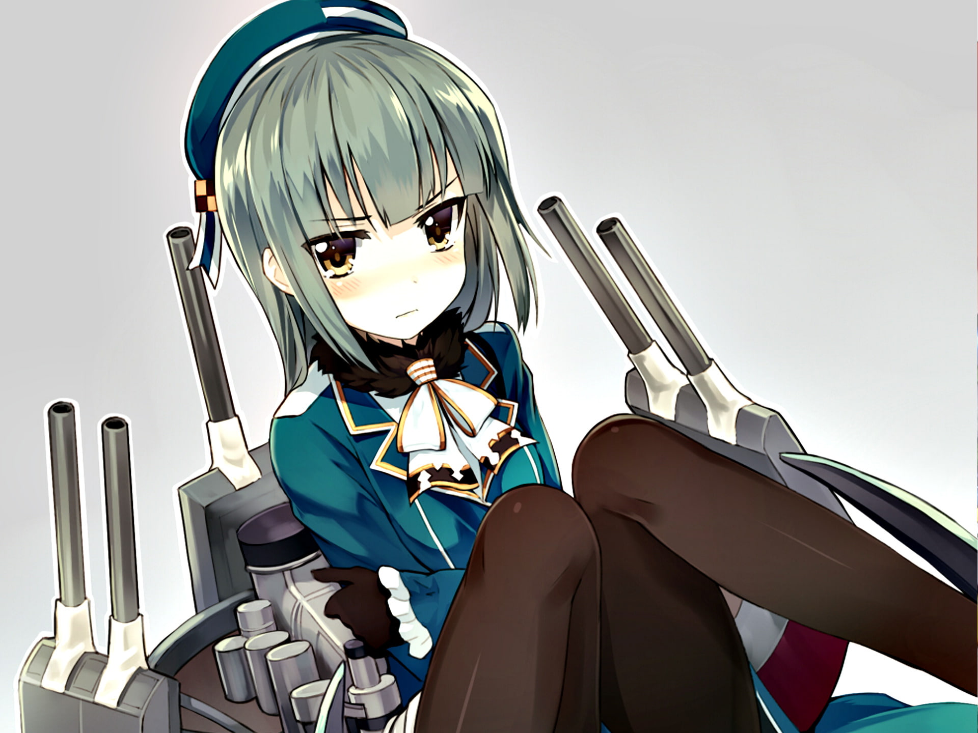 1080P, Anime, Kantai Collection, Yuubari (Kancolle), HD Wallpaper