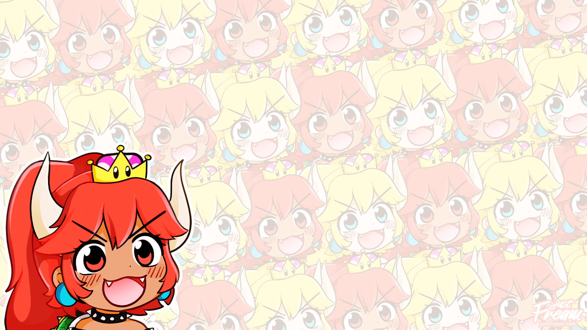 Mario, 1080P, Bowsette, HD Wallpaper