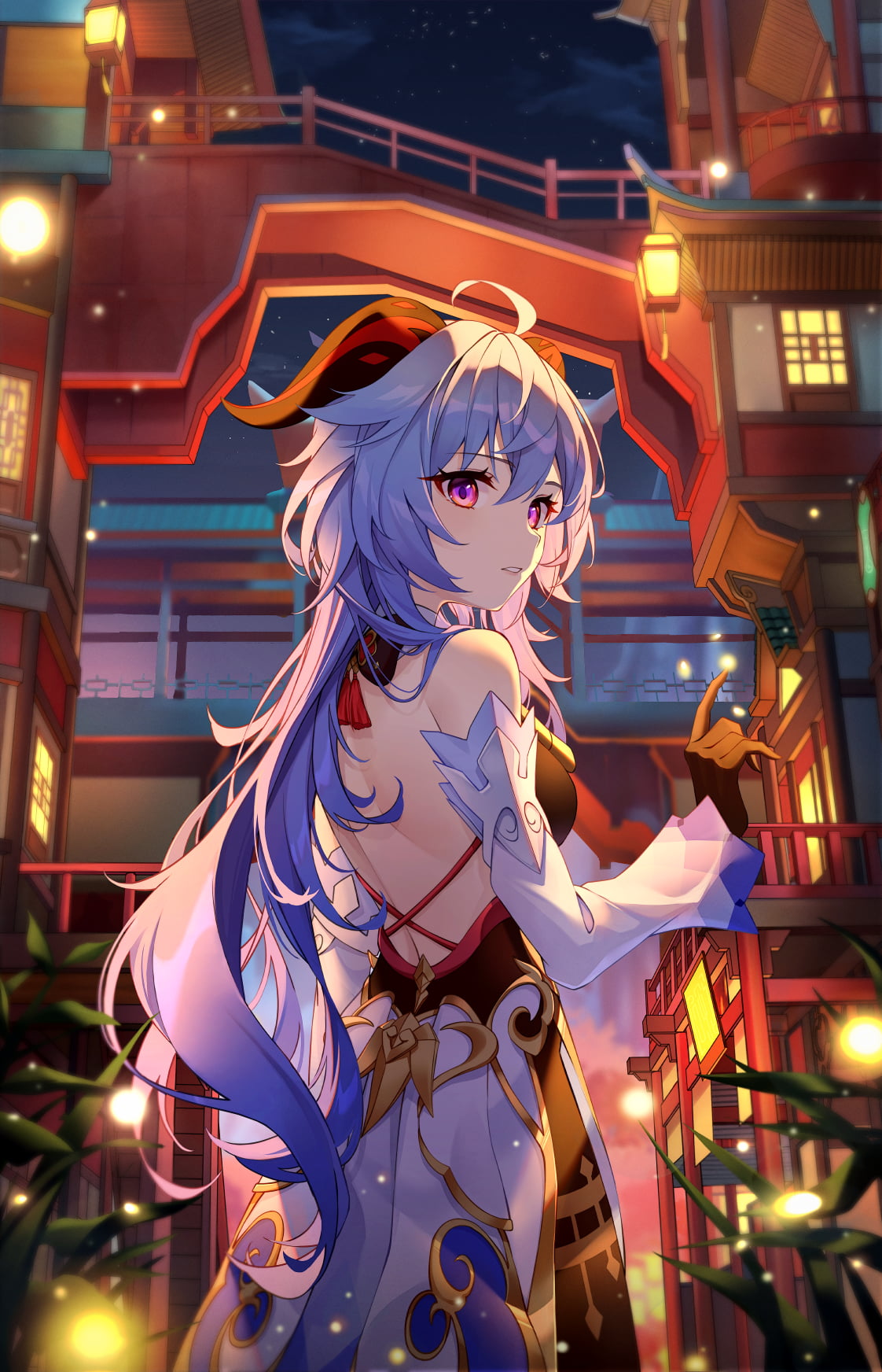 720P, Genshin Impact, Ganyu (Genshin Impact), Phone HD Wallpaper