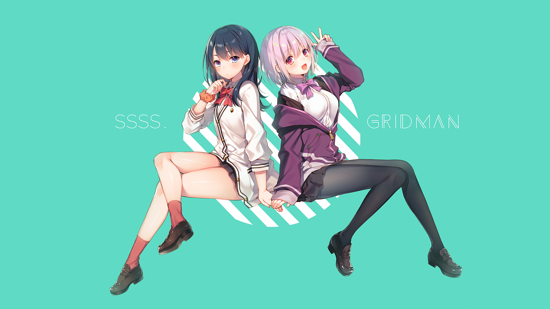 Rikka Takarada, 1080P, SSSS.Gridman, Akane Shinjou, Anime, HD Wallpaper