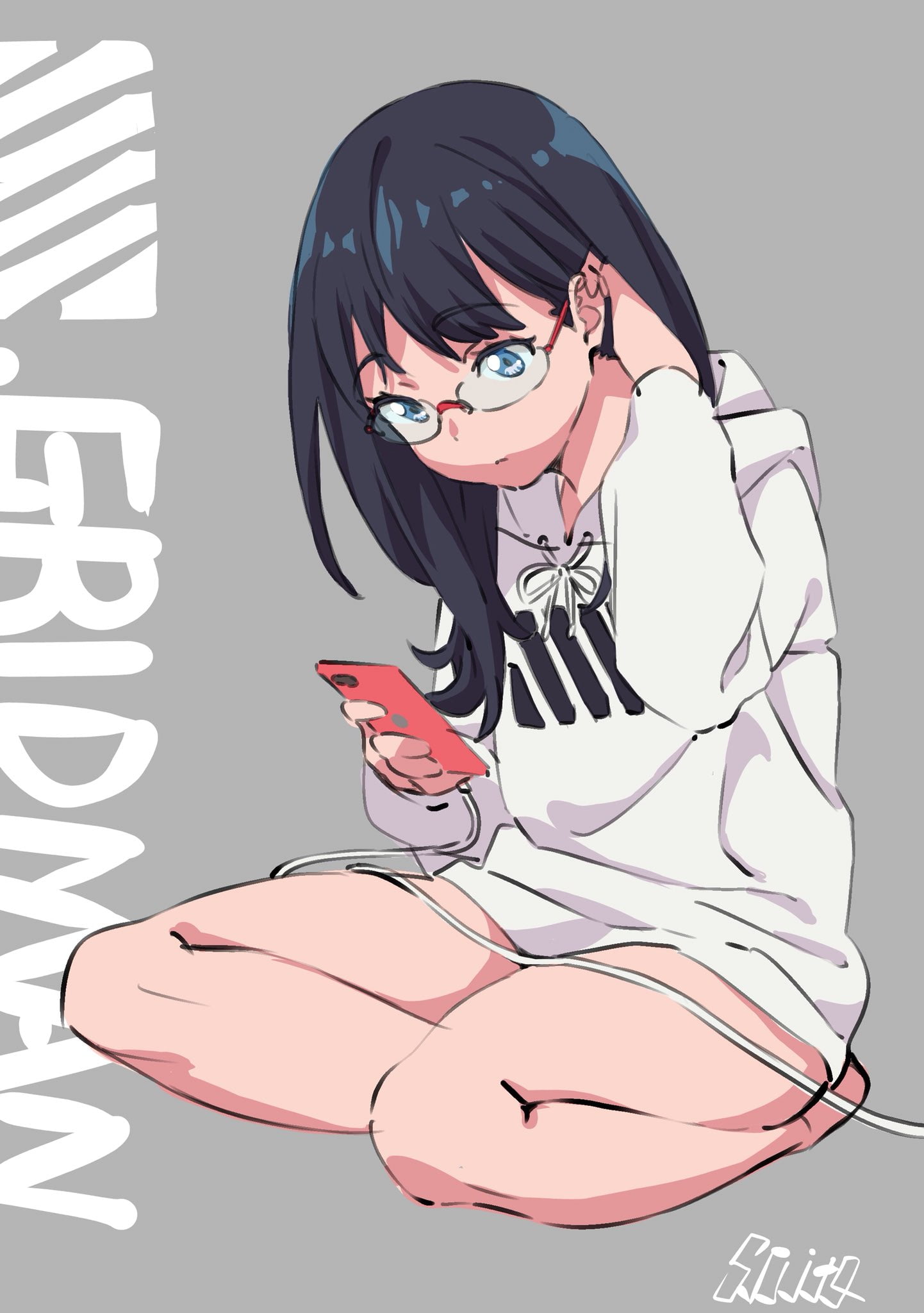 Takarada Rikka, SSSS.GRIDMAN, 1080P, anime, anime girls, Phone HD Wallpaper