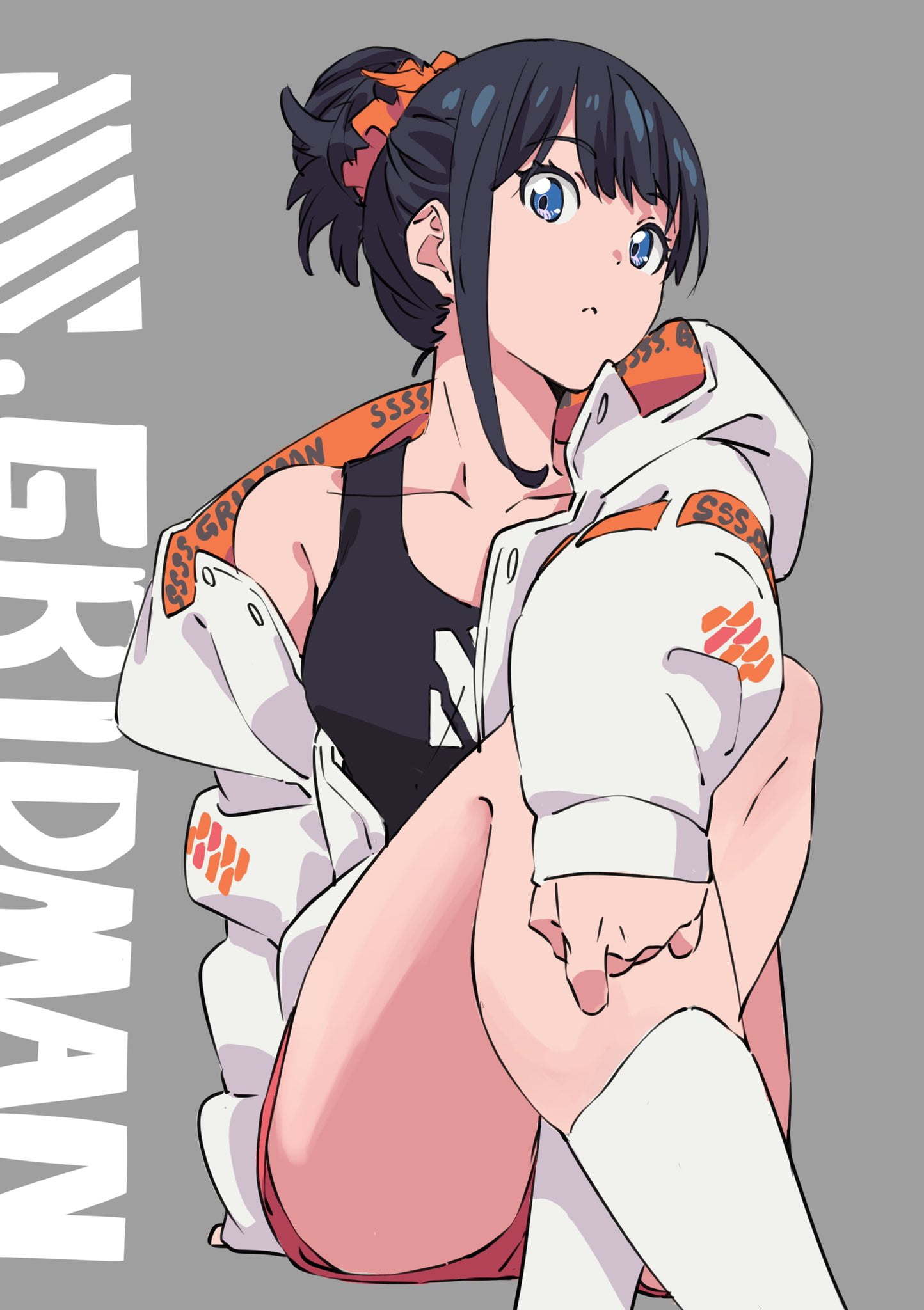Takarada Rikka, anime, SSSS.GRIDMAN, anime girls, 1080P, Phone HD Wallpaper