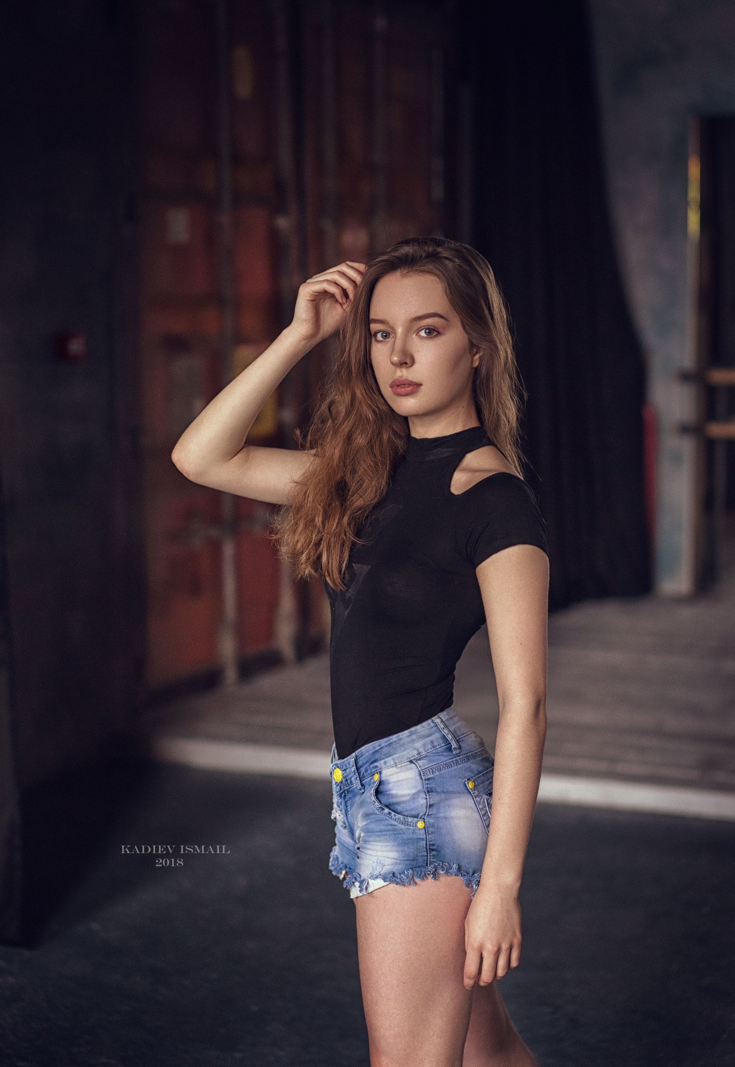 portrait, one person, brown hair, 1080P, fashion model, Kadiev Ismail, young adult, human hair, women, young women, adolescence, adult, long hair, teenager, Phone HD Wallpaper