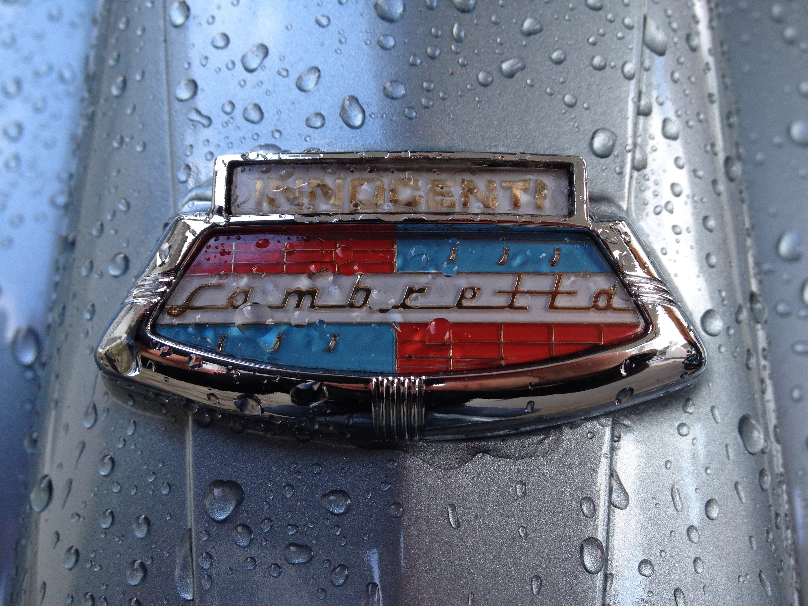 metal, 2K, close-up, rainy season, water, drop, communication, scooter, drops, lambretta 125, raindrop, outdoors, land vehicle, car, rain, glass - material, HD Wallpaper