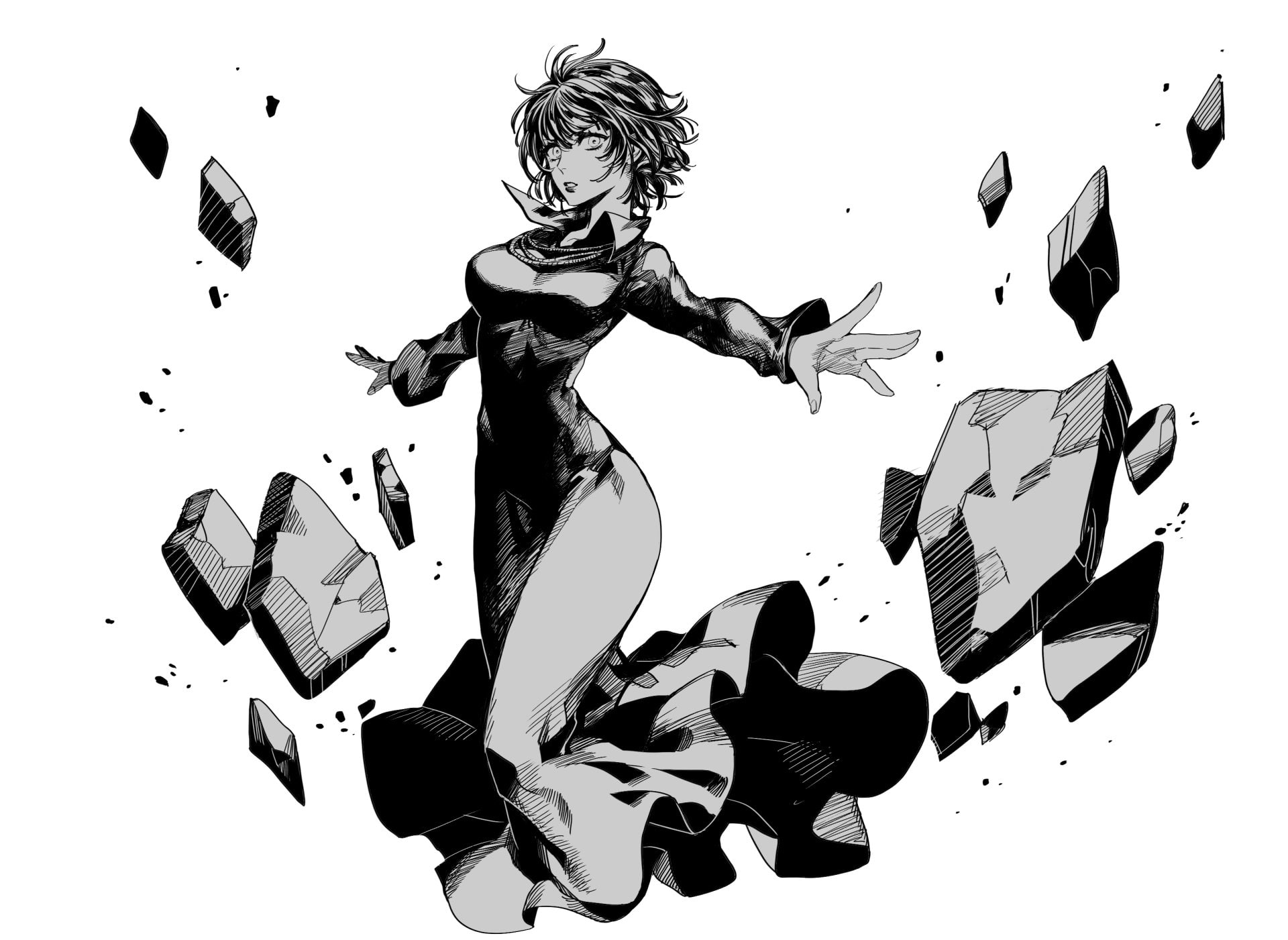 Fubuki (One-Punch Man), One-Punch Man, Anime, 1080P, HD Wallpaper