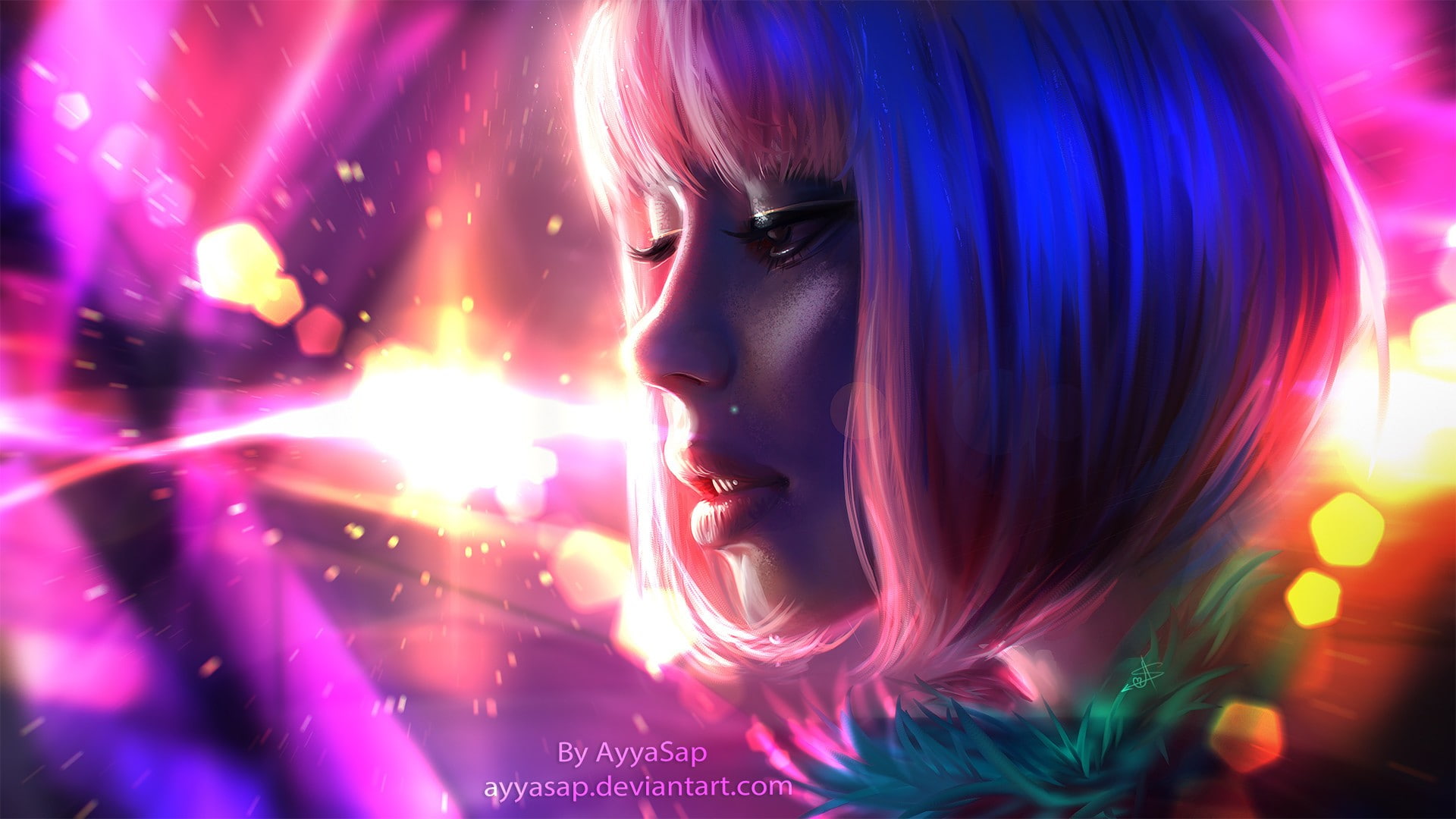 women, Ayyasap, 1080P, Colorful, HD Wallpaper