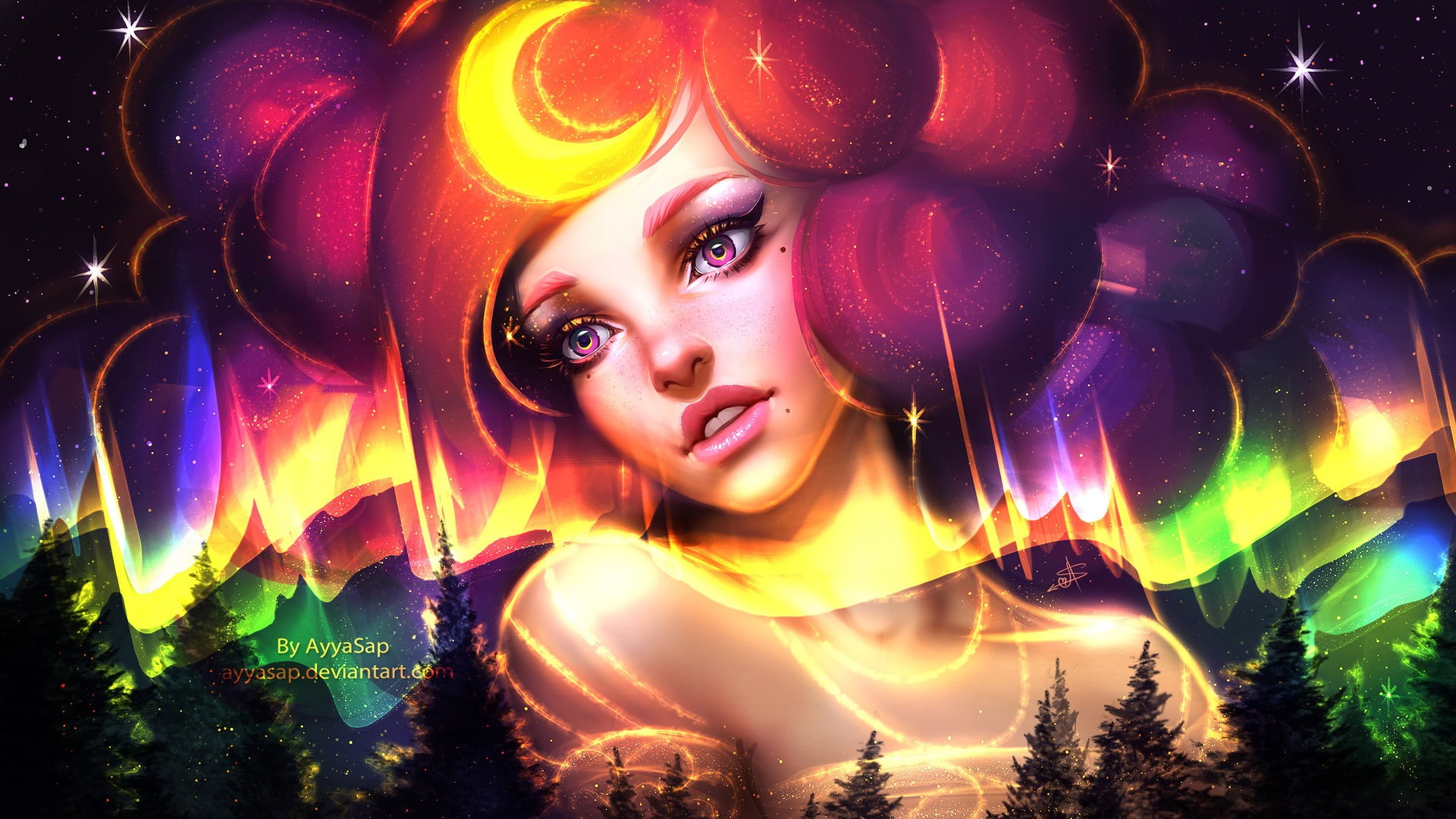 Colorful, Ayyasap, 1080P, women, HD Wallpaper