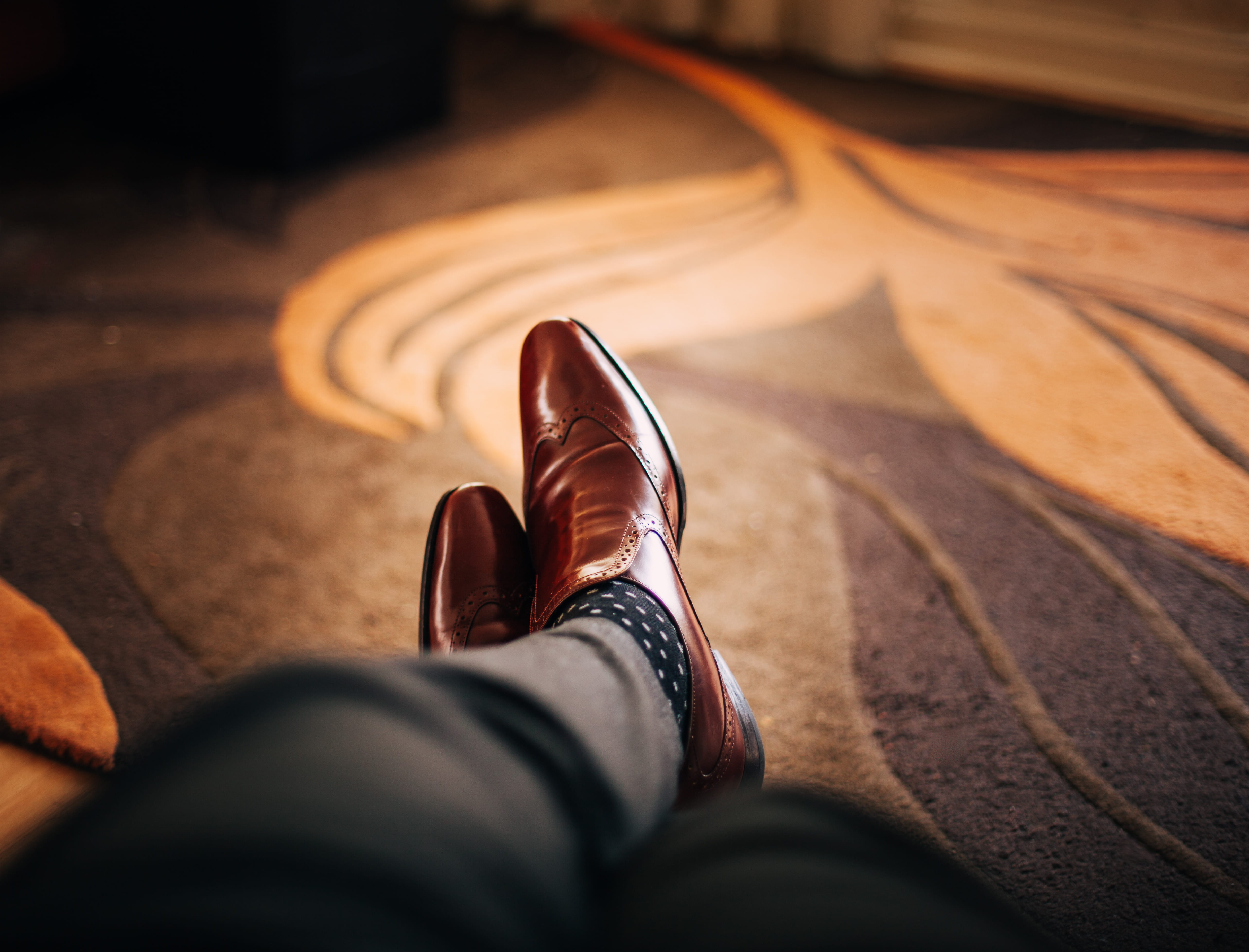 lifestyles, jeans, brown, day, 4K, leisure activity, high angle view, classic, luxury, low section, shoe, businesman, leather, human foot, fashion, human body part, HD Wallpaper