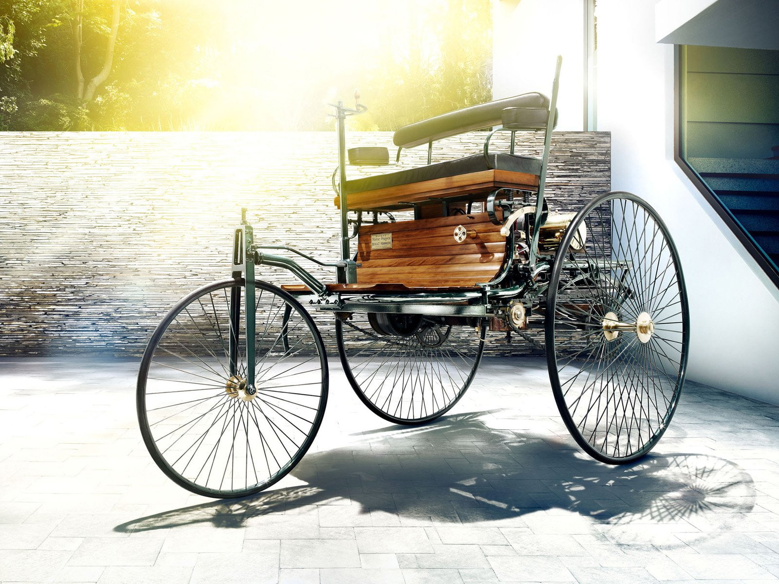 720P, patent, motorwagen, typ i, retro, benz, 1885, HD Wallpaper