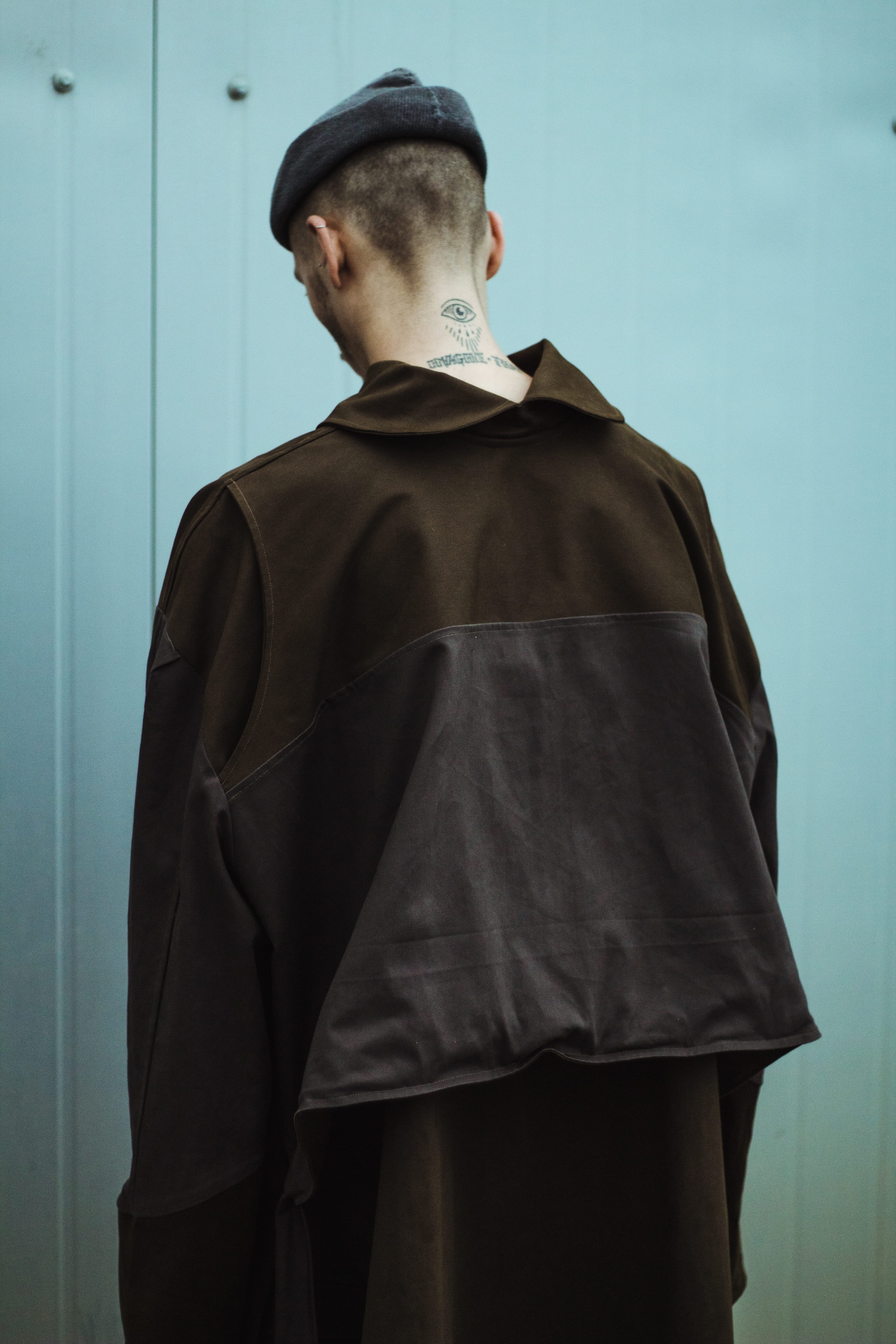 one Person, male, fashion designer, wall, jacket, uniform, man, street, fashion photography, tattoo, pose, military, white, army, facing, model, underground, Phone HD Wallpaper