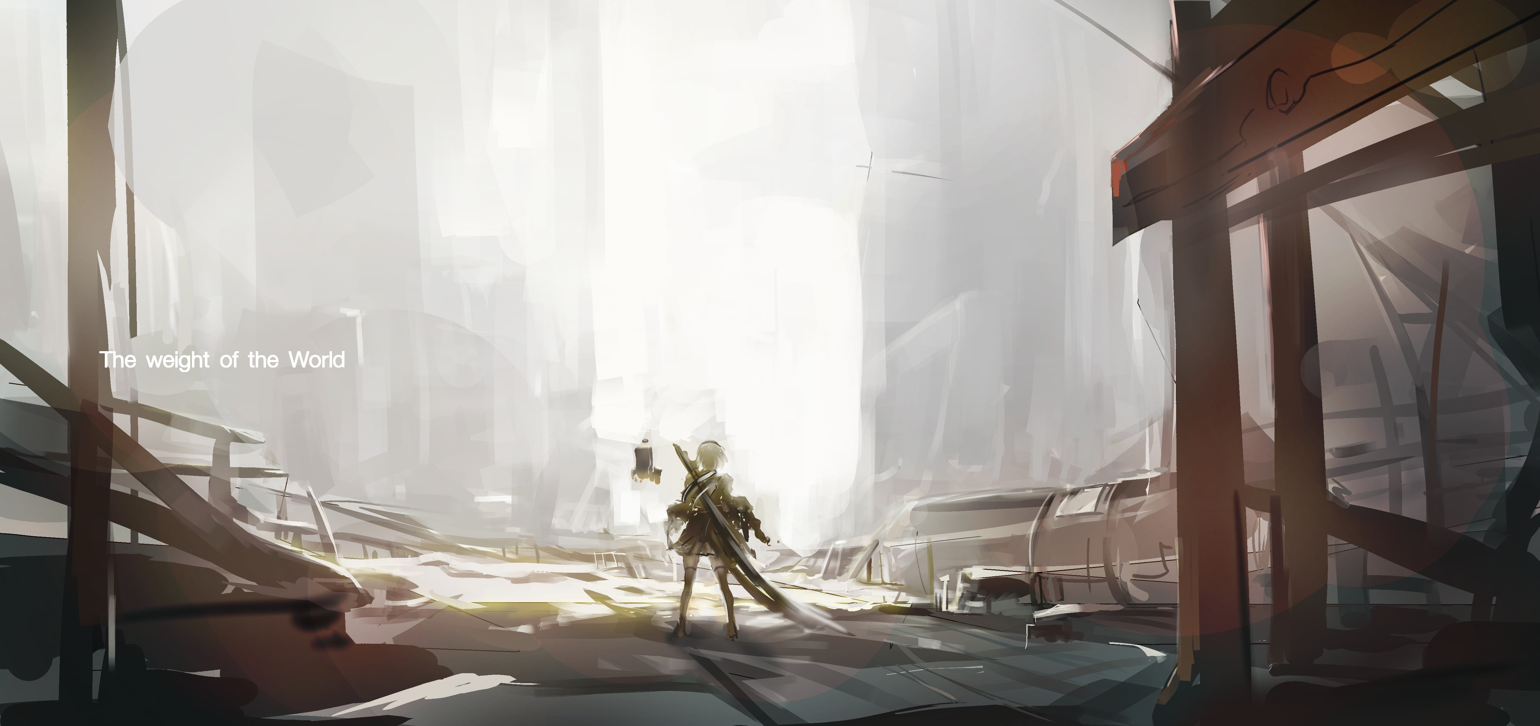 4K, YoRHa No.2 Type B, Video Game, NieR: Automata, HD Wallpaper