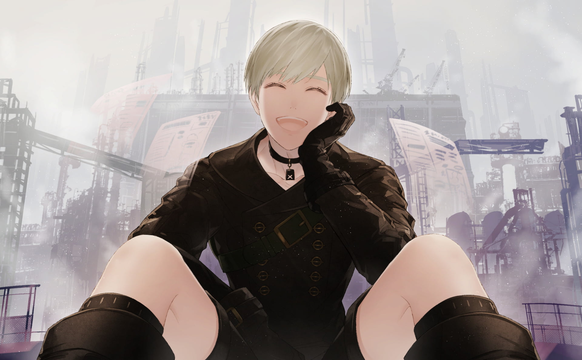 NieR: Automata, Video Game, YoRHa No.9 Type S, 1080P, HD Wallpaper