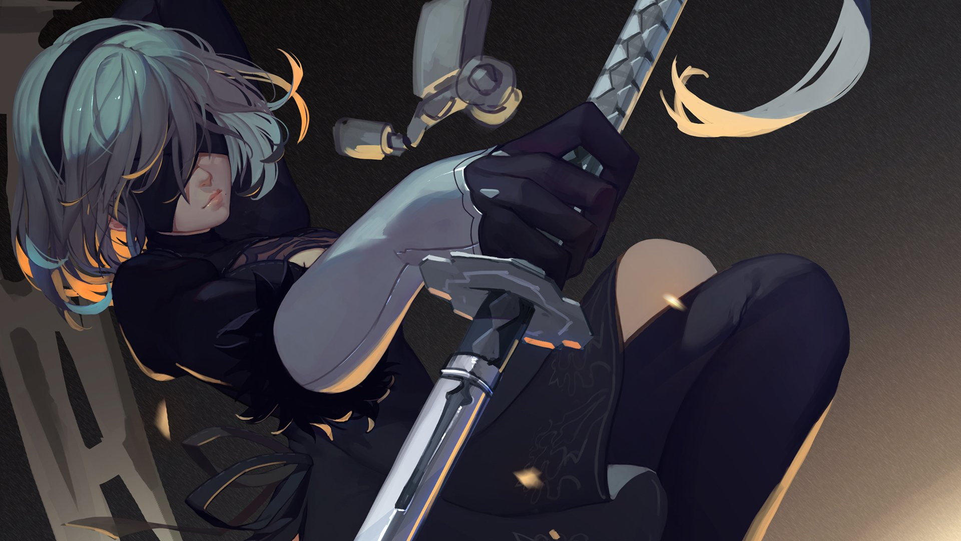 Video Game, YoRHa No.2 Type B, NieR: Automata, 1080P, HD Wallpaper