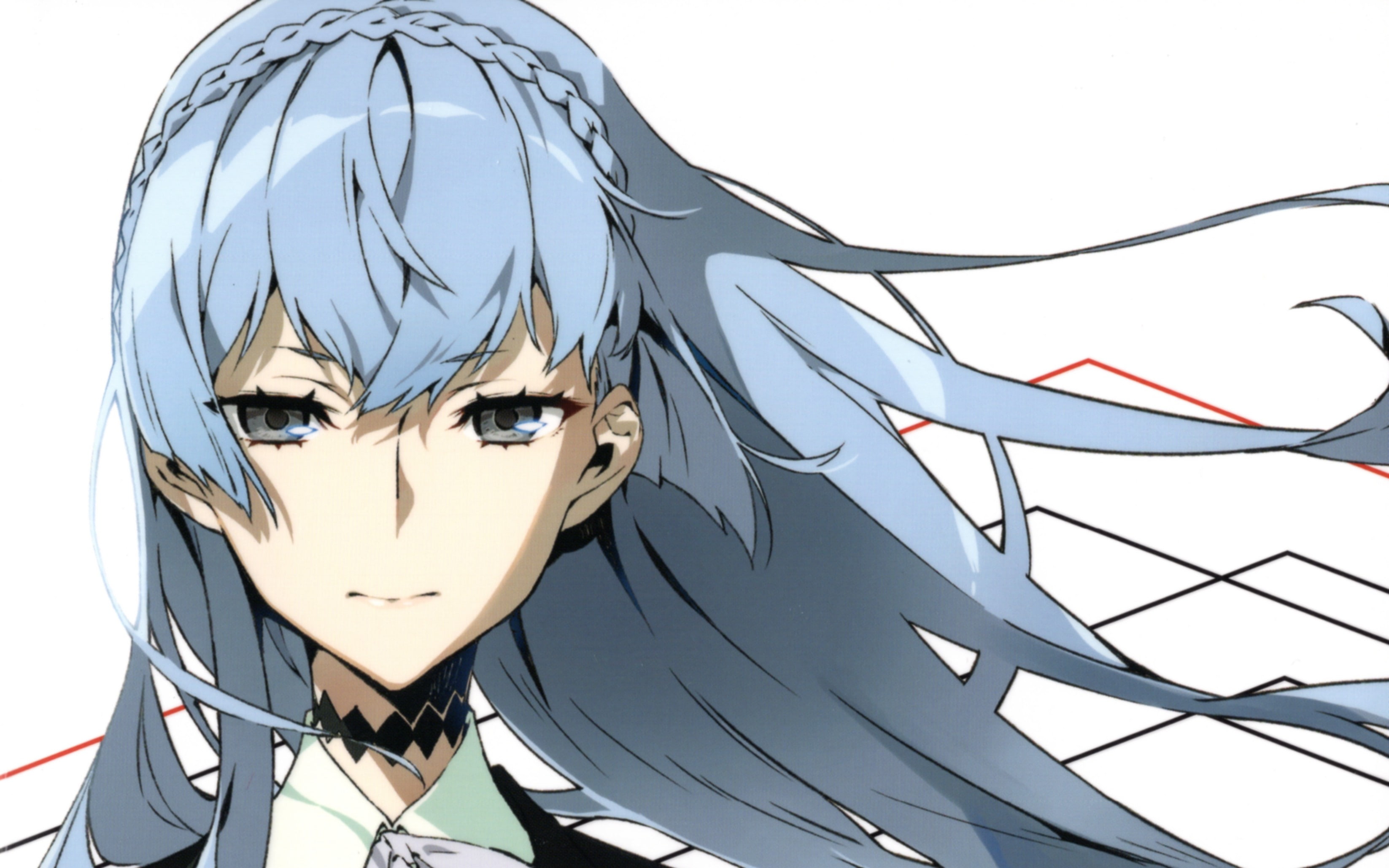 anime girls, Sonozaki Noriko, Kiznaiver, 2K, HD Wallpaper