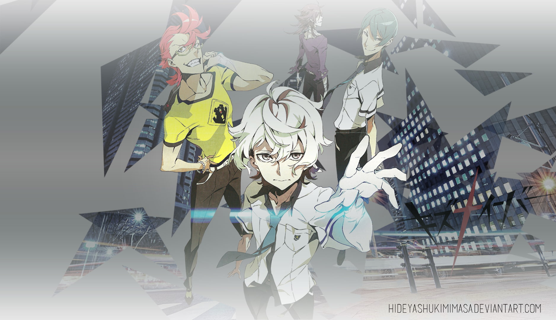 anime boys, Katsuhira Agata, Kiznaiver, 720P, Tenga Hajime, Hisomu Yoshiharu, Yuta Tsuguhito, HD Wallpaper