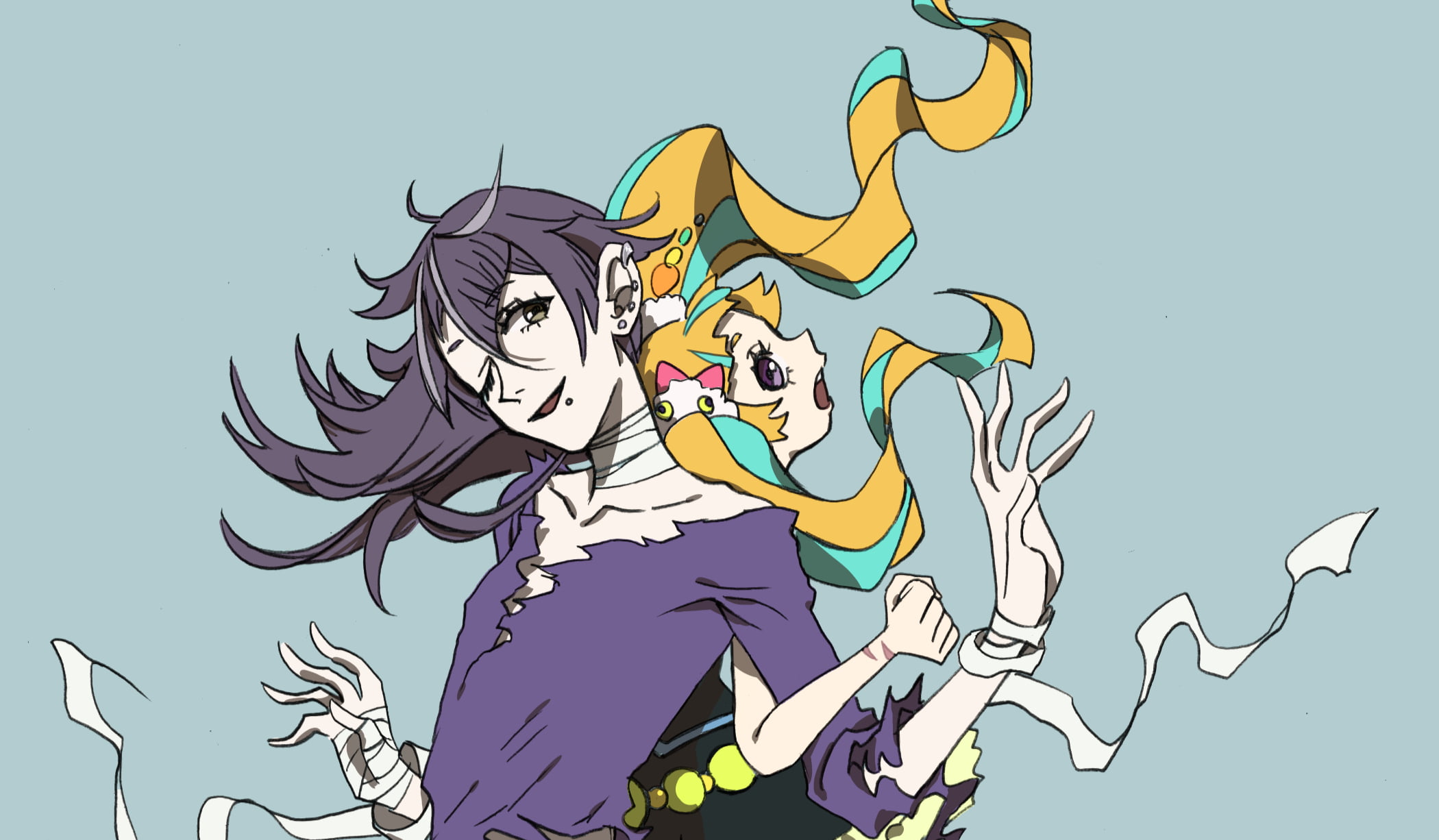 1080P, Kiznaiver, Anime, Yoshiharu Hisomu, Niko Niiyama, HD Wallpaper