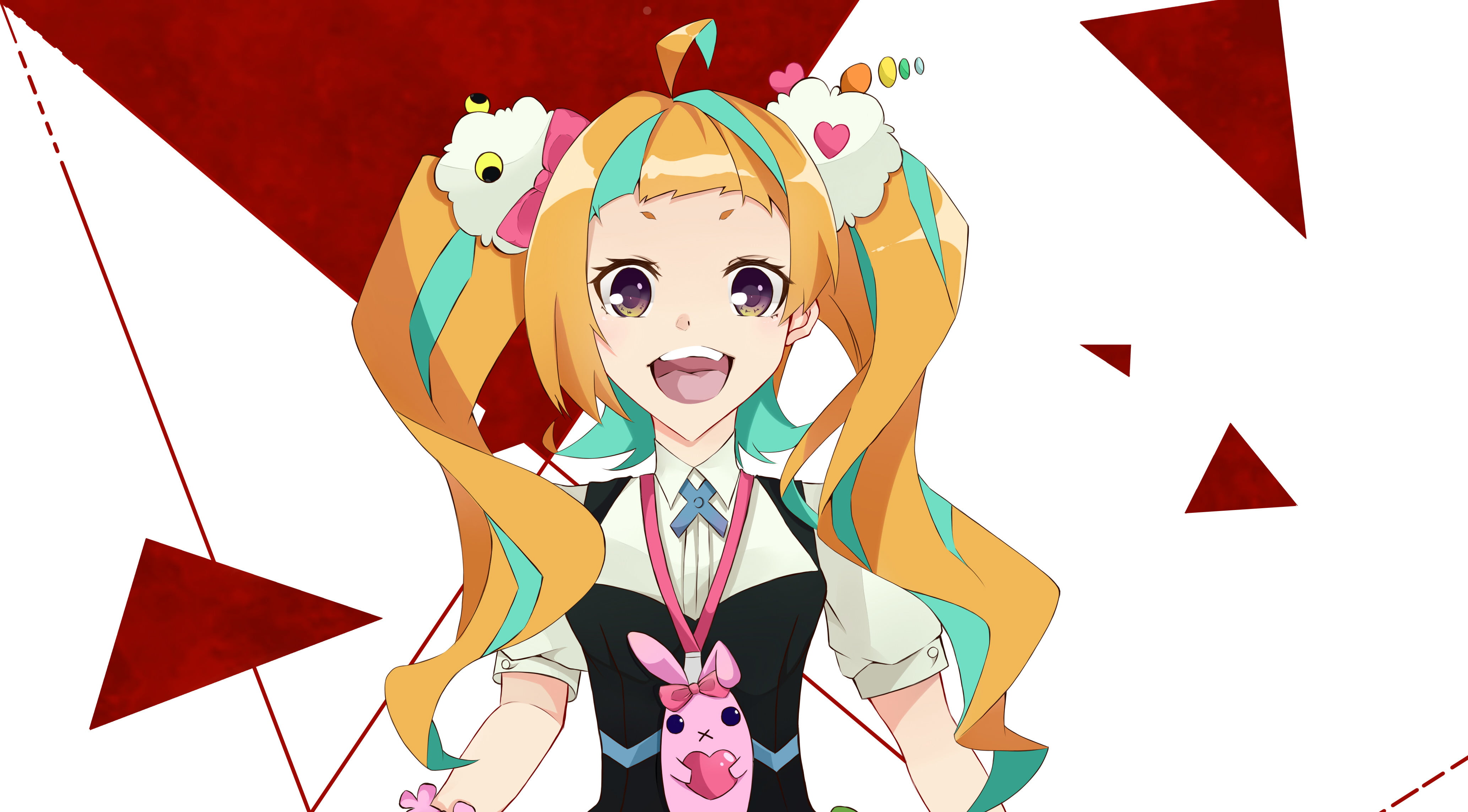 Kiznaiver, 4K, Niko Niiyama, Anime, HD Wallpaper