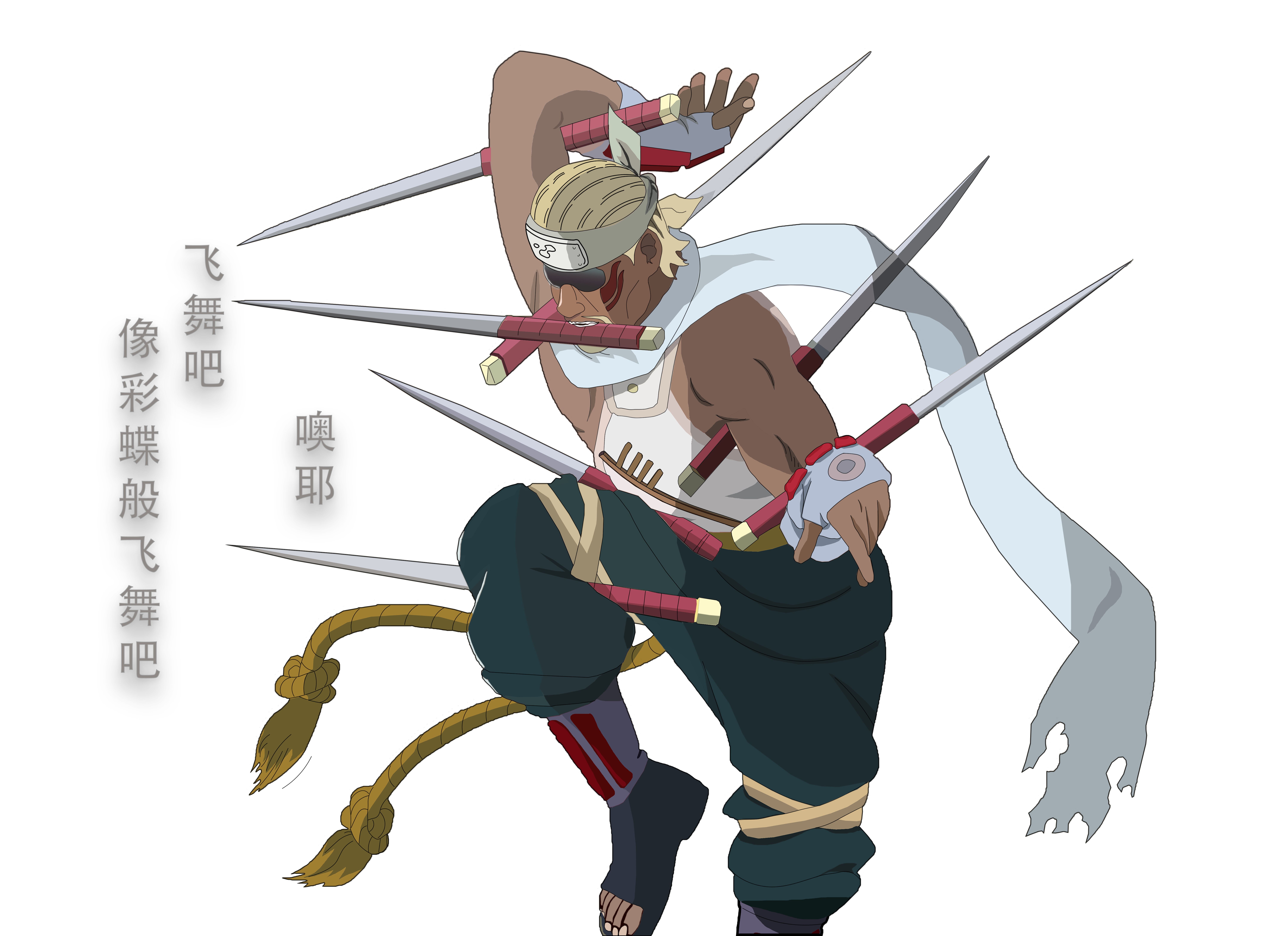 Naruto, 8K, Killer Bee (Naruto), HD Wallpaper