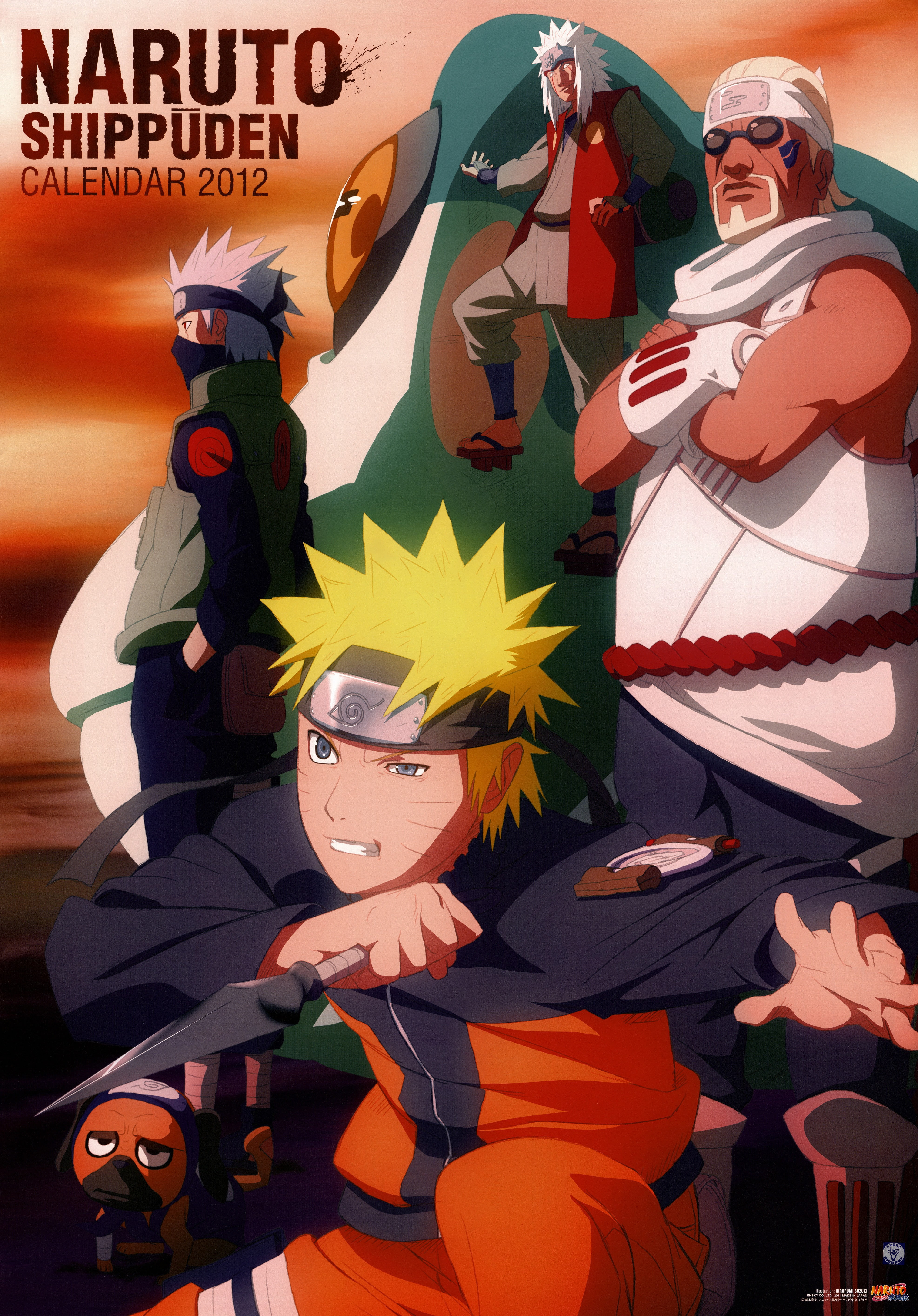 bee, naruto, hatake, uzumaki, jiraiya, killer, kakashi, pakkun, 5K, shippuden, calendar, Phone HD Wallpaper