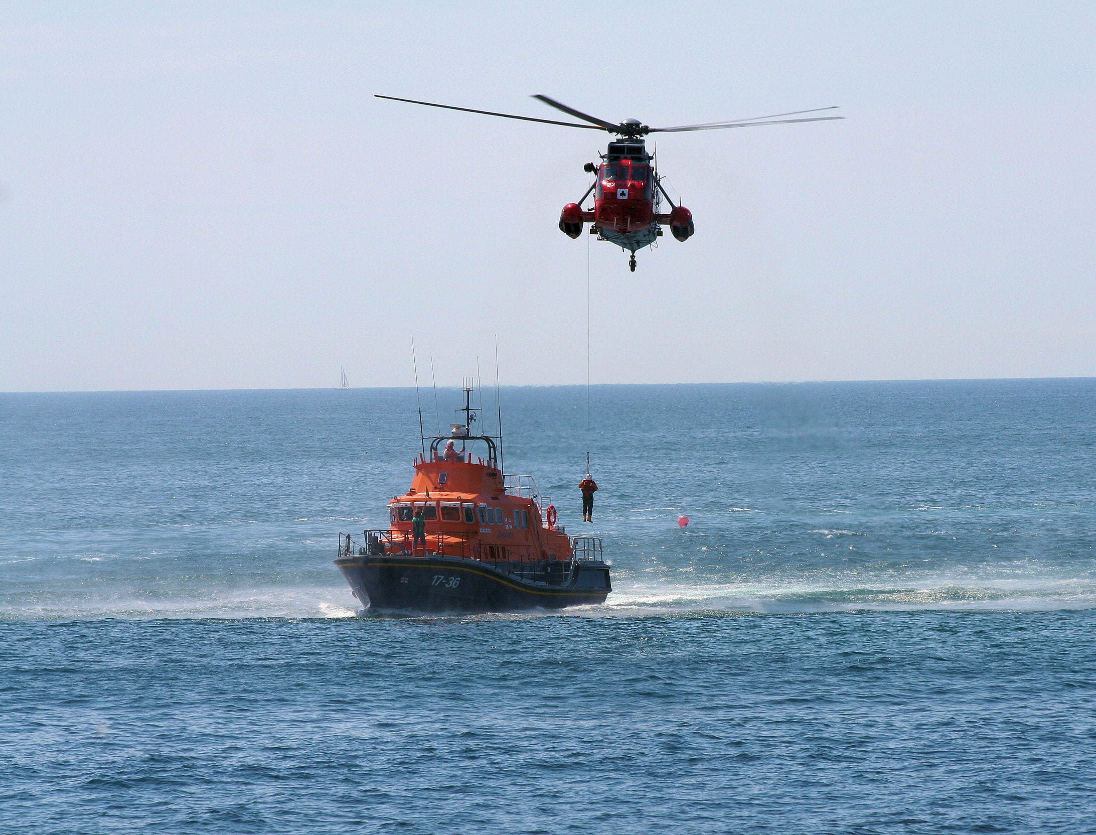 coast, seaside, occupation, national, water, west, coastline, transportation, nautical Vessel, emergency services occupation, 771 sar, helicopter, uk, emergency, HD Wallpaper