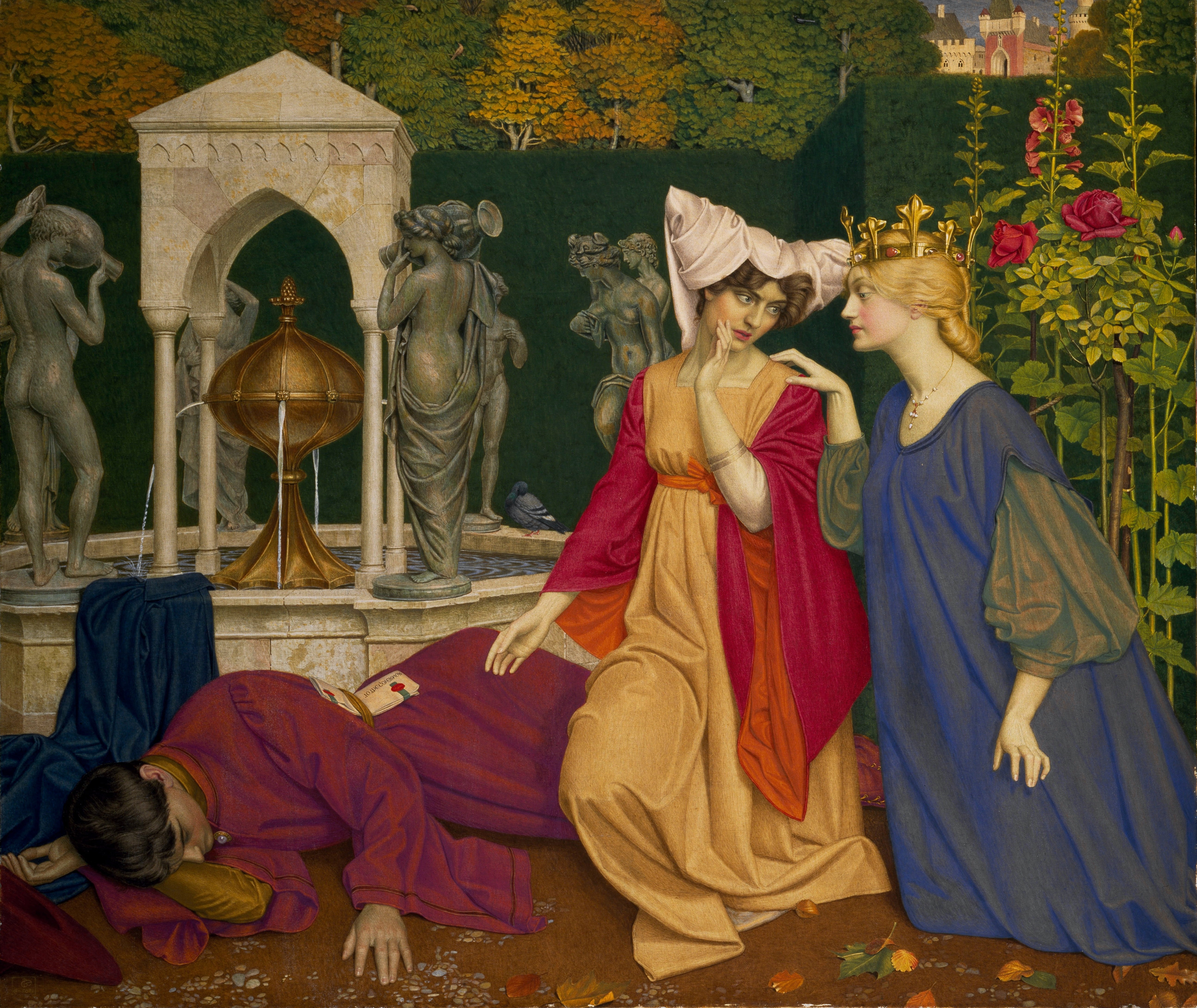 The substitution of the letter, Joseph Edward Southall, 5K, 1909, HD Wallpaper