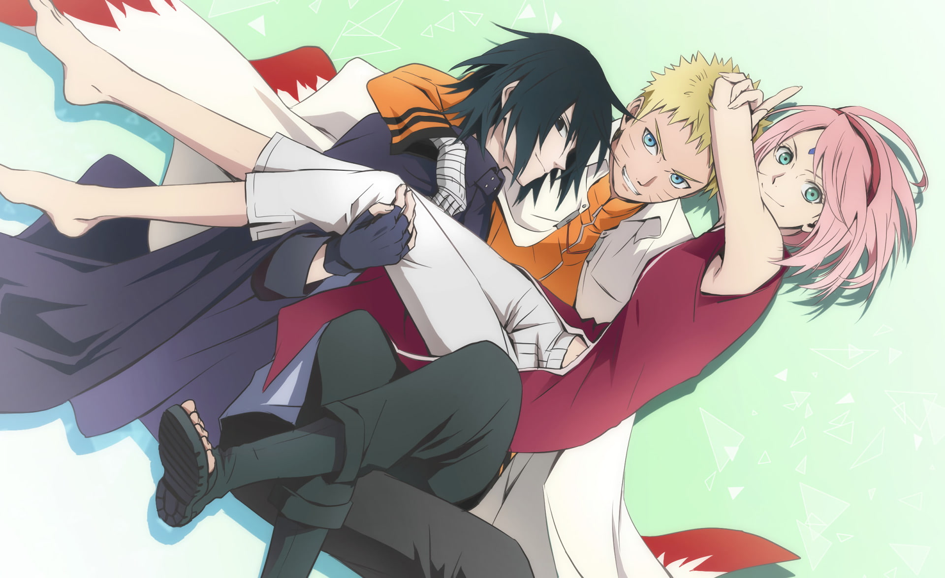 Sasuke Uchiha, Boruto, Anime, Naruto Uzumaki, Sakura Haruno, 1080P, HD Wallpaper