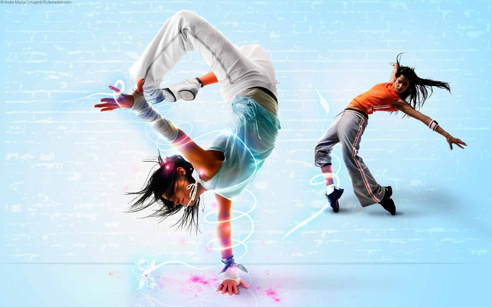 women, dancing, dancer, digital art, 720P, HD Wallpaper