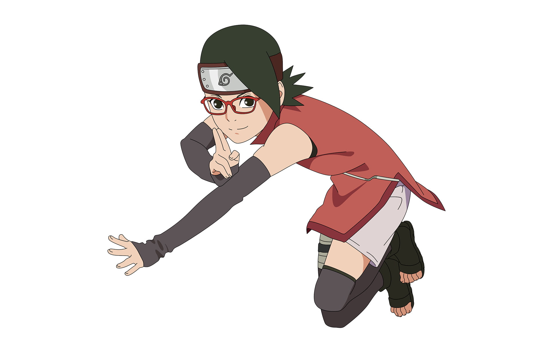 Sarada Uchiha, Boruto, Anime, 1080P, HD Wallpaper