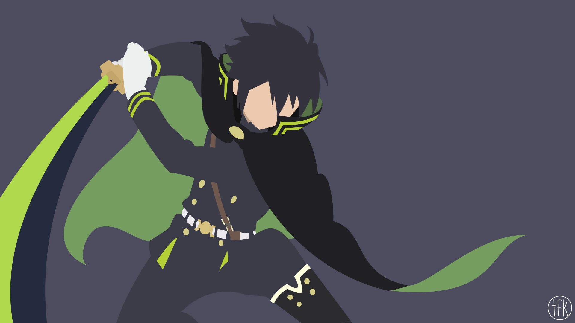 Seraph of the End, Yūichirō Hyakuya, 1080P, Anime, HD Wallpaper