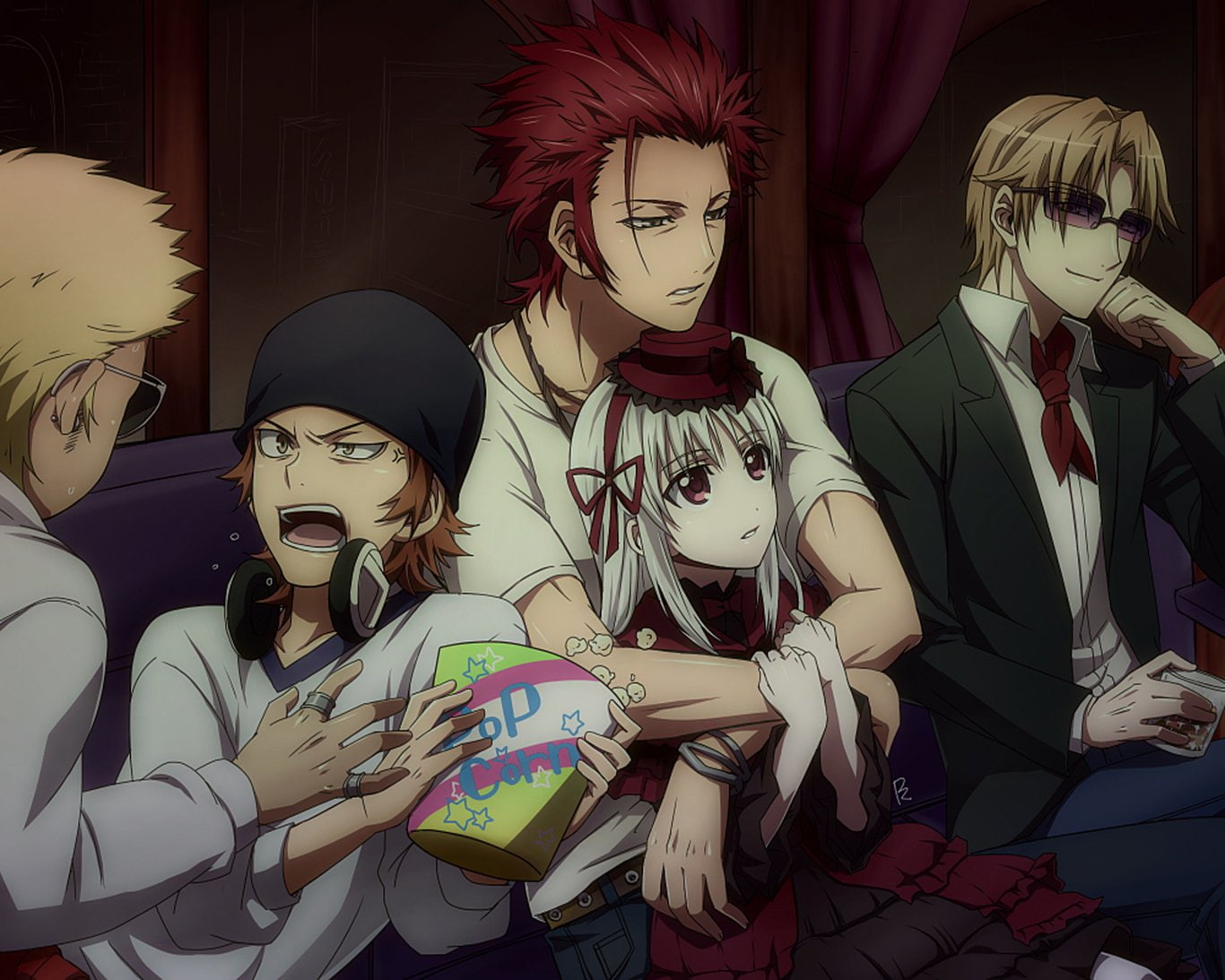 Anna Kushina, Mikoto Suoh, Misaki Yata, 720P, K Project, Rikio Kamamoto, Izumo Kusanagi, Anime, HD Wallpaper