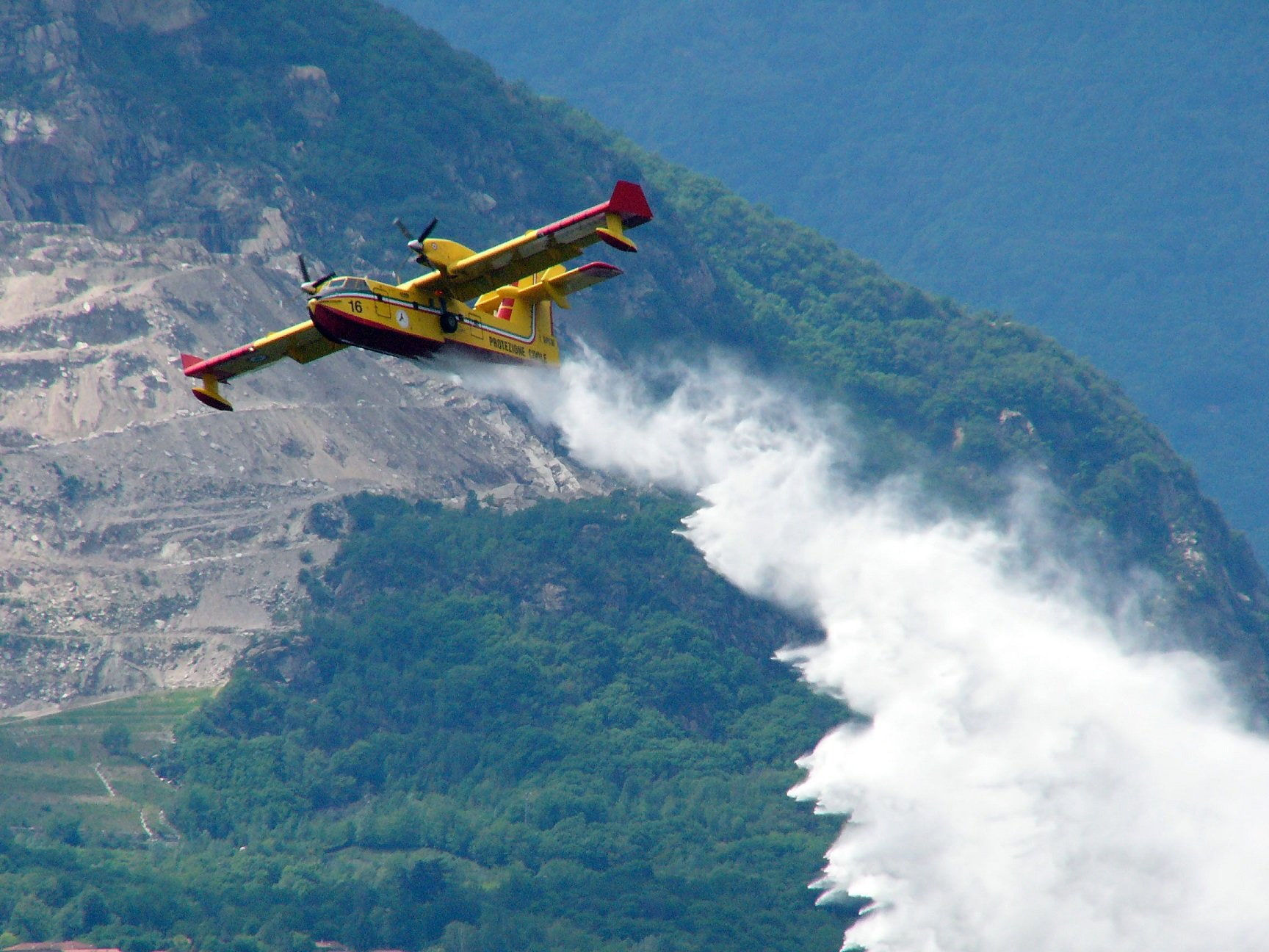cl 415, 720P, securita, canadair, firecat, HD Wallpaper