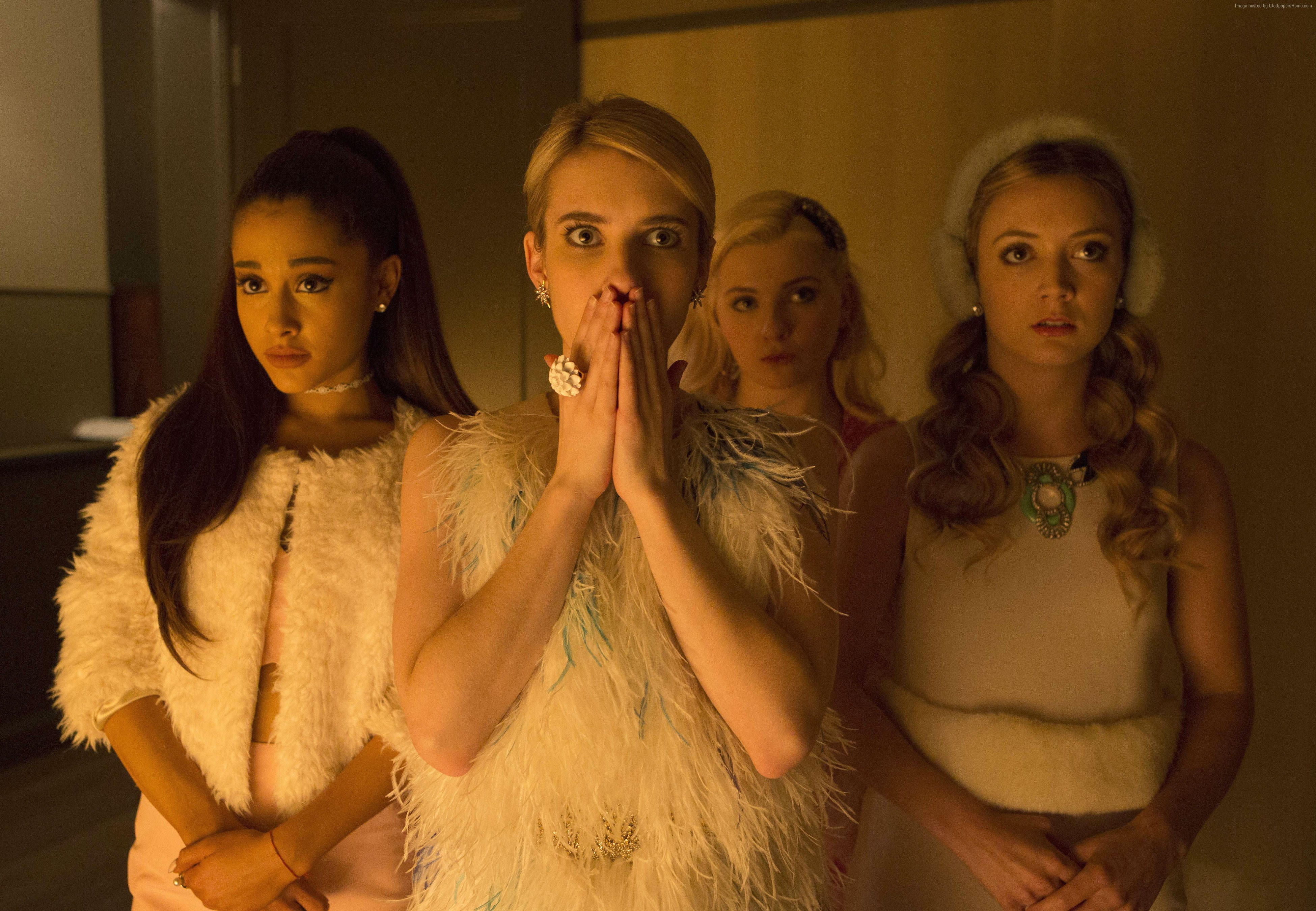 Best TV series, Emma Roberts, 4K, Scream Queens, HD Wallpaper
