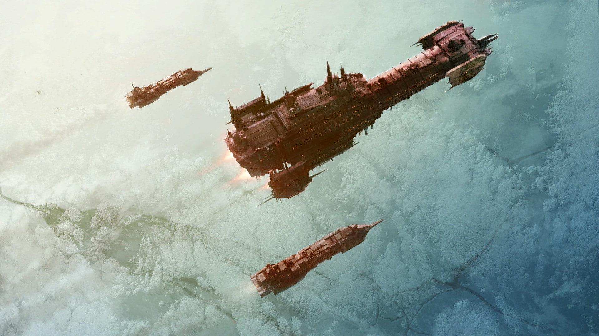 000, 1080P, Warhammer 40, Exterminatus, science fiction, artwork, HD Wallpaper