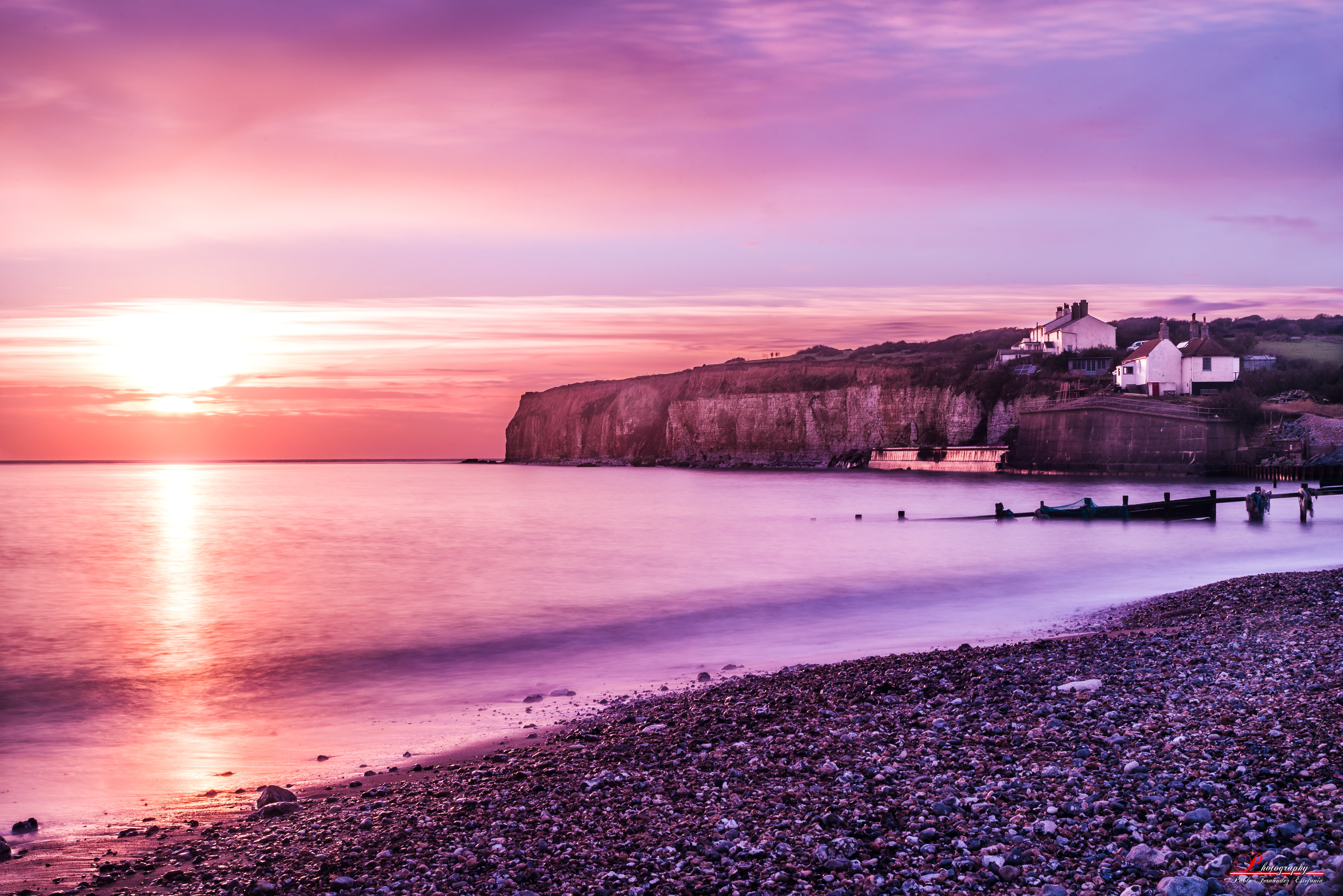 long  exposure, seashore, 5K, coastline, famous Place, tripod, full  hd, outdoor, Sussex, scenics, soft  water, tamron, creative  commons, Sunset, dusk, HD Wallpaper