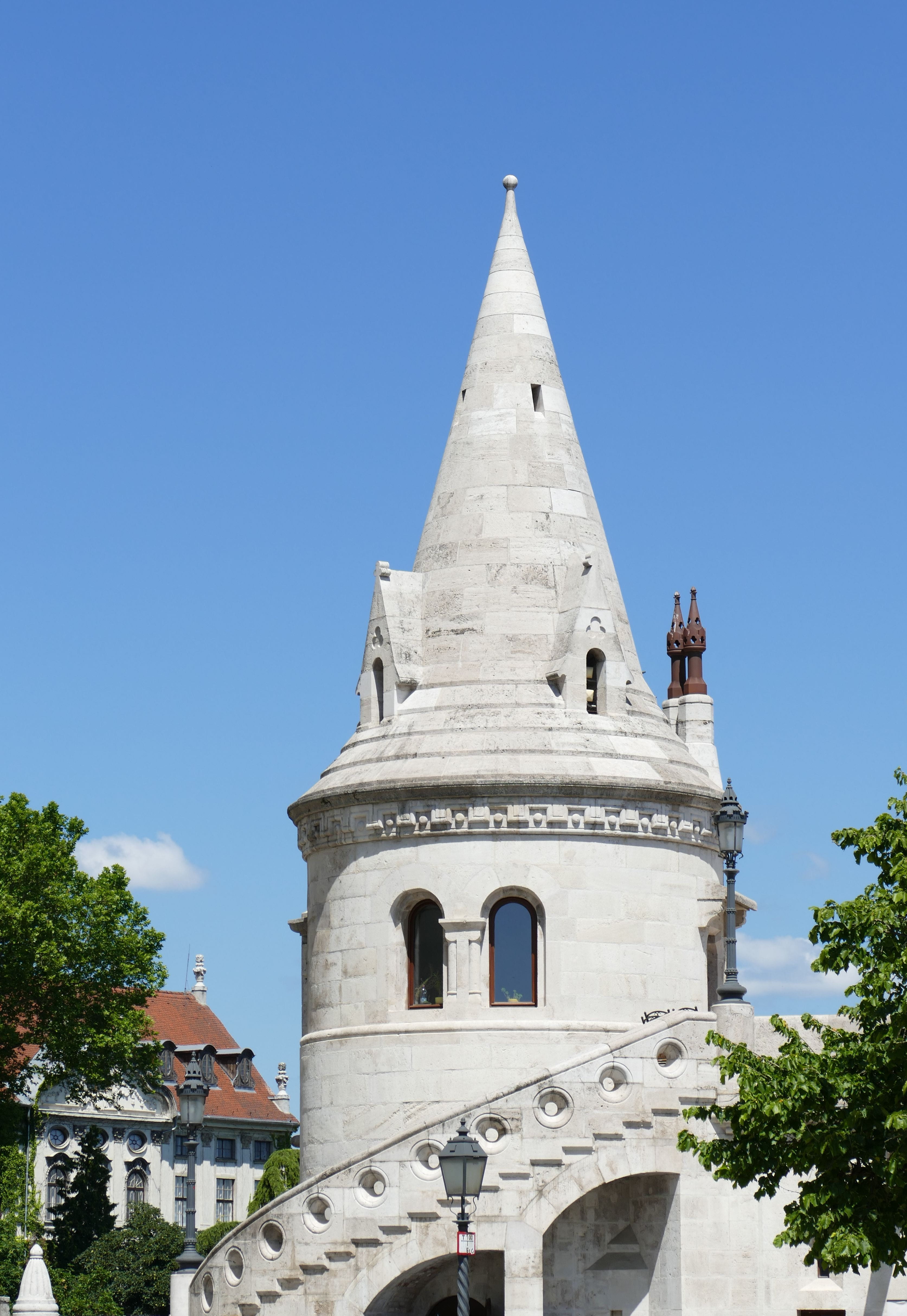 places of interest, tower, capital, spire, 4K, building, plant, no people, building exterior, blue, stairs, nature, historically, religion, travel destinations, Phone HD Wallpaper