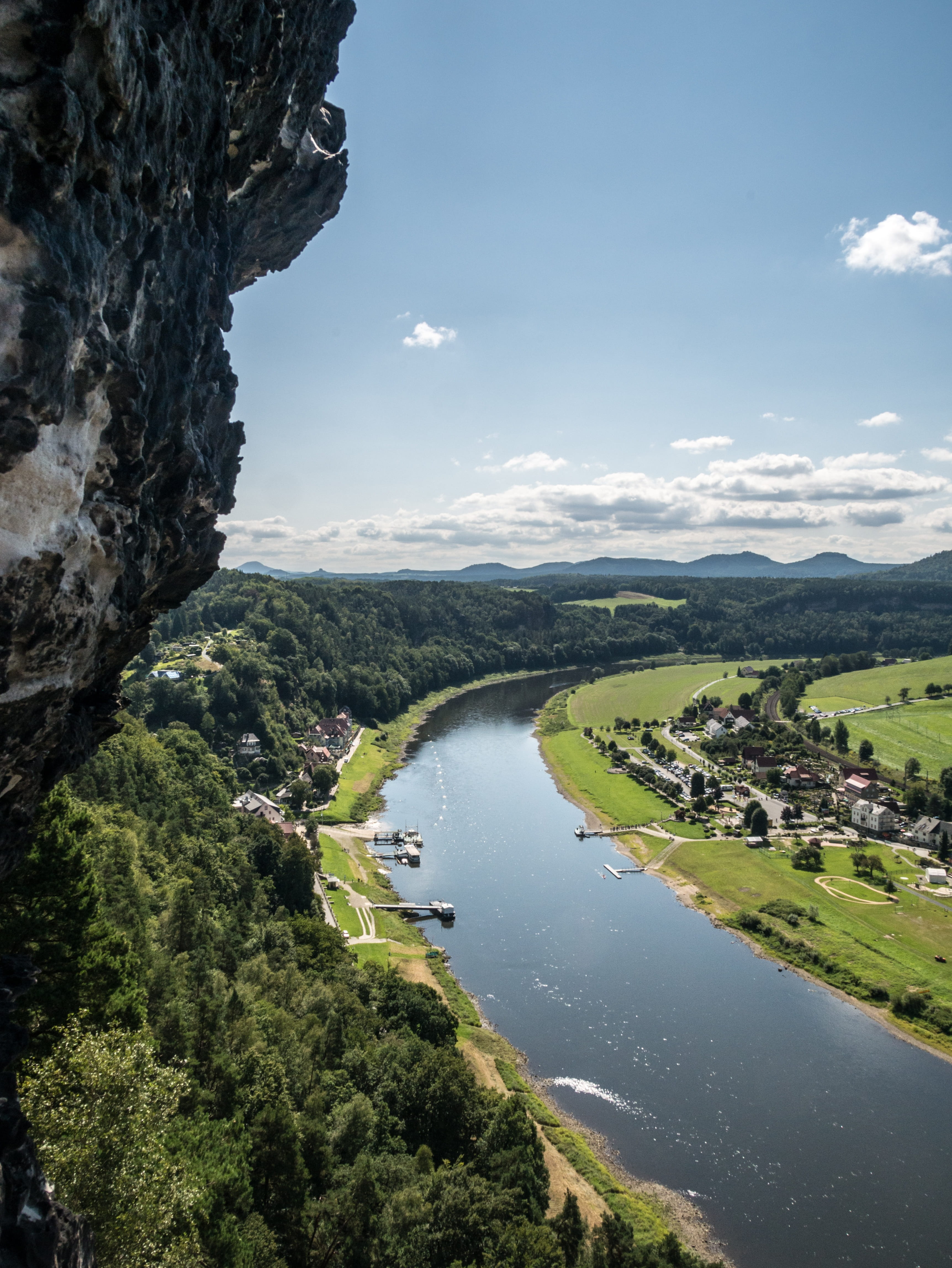 environment, elbe, tranquility, river, no people, plant, bastei, scenics - nature, nature, sky, tranquil scene, saxony, non-urban scene, outdoors, reflection, Phone HD Wallpaper