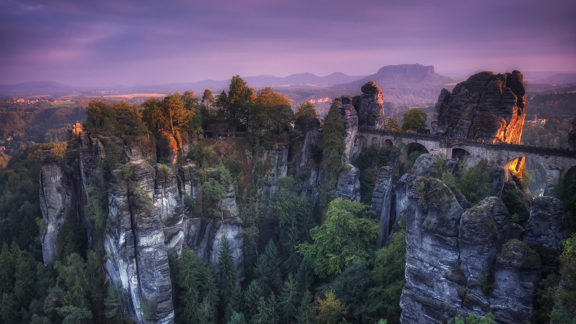 landscape, rock - object, europe, saxon switzerland, non-urban scene, tree, rock formation, solid, plant, nature, travel destinations, tranquility, cliff, HD Wallpaper