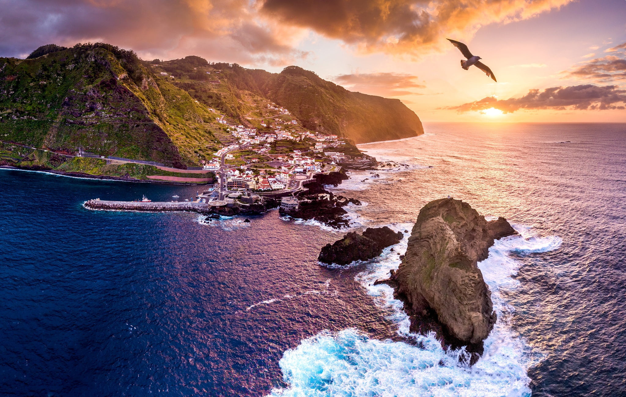 Madeira, Portugal, 1080P, photo, HD Wallpaper
