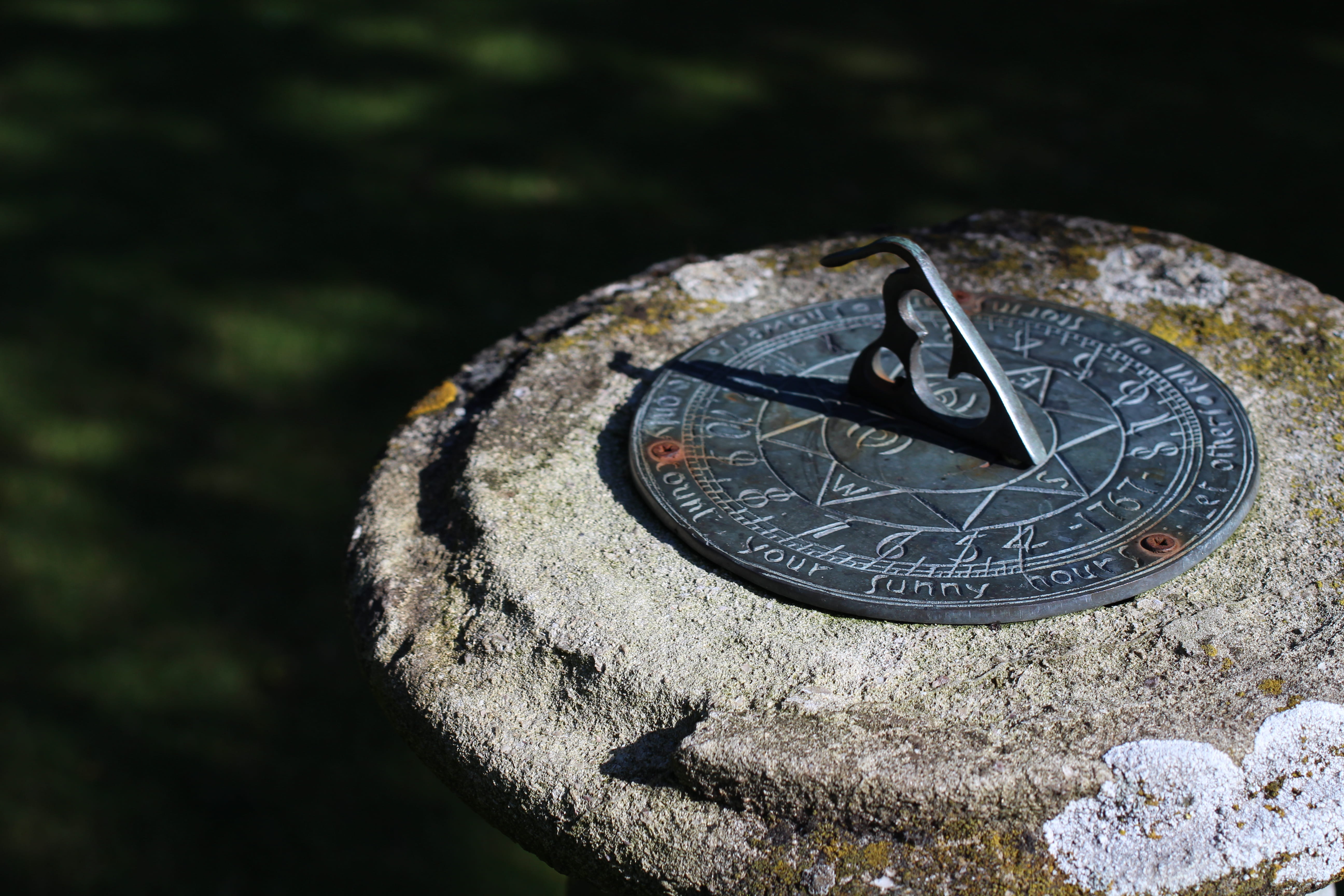 metal, geometric shape, plant, symbols, nature, no people, circle, antique, 5K, focus on foreground, coin, day, shape, craft, history, currency, sun dial, HD Wallpaper
