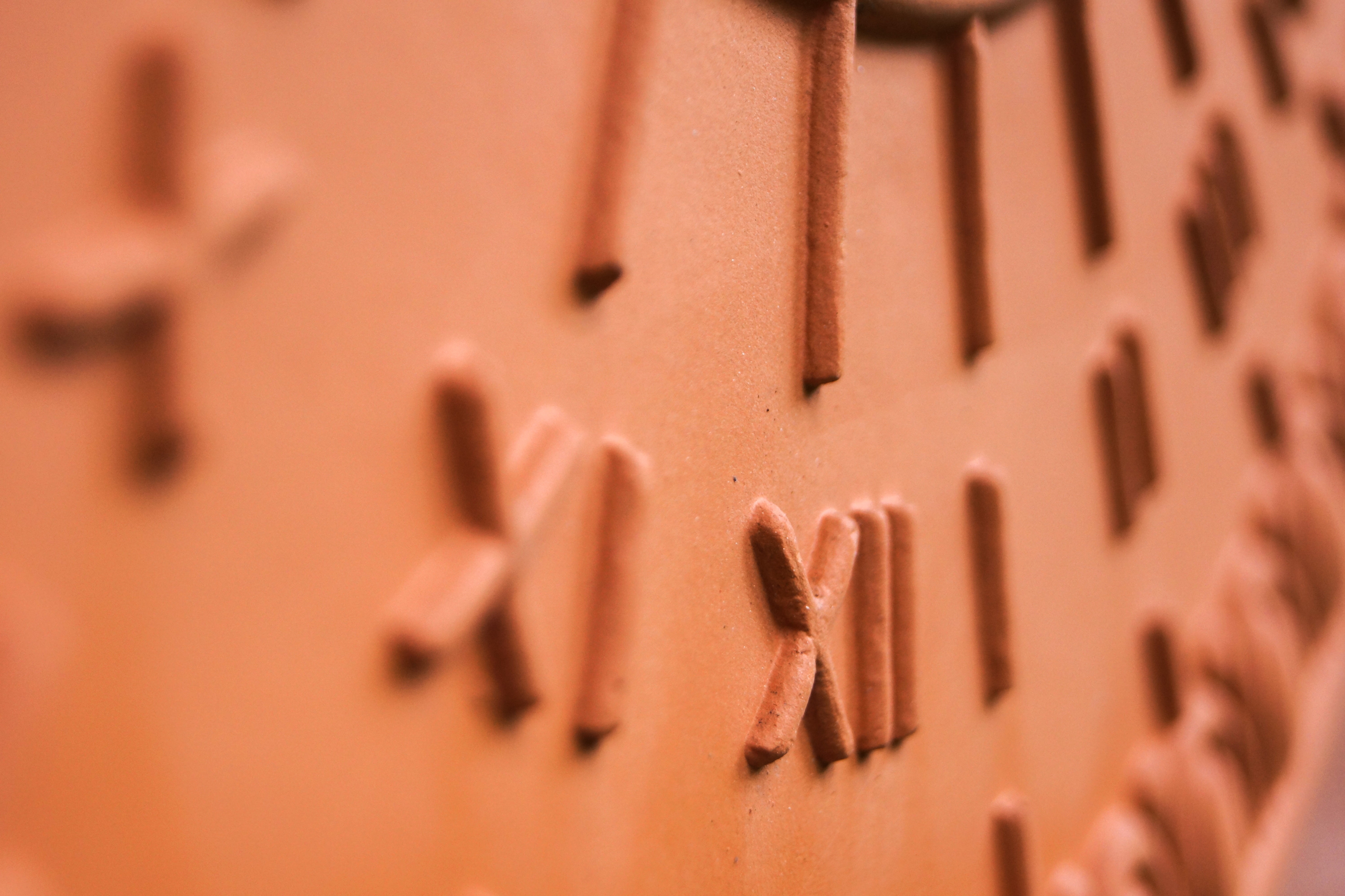 close, macro, man made object, macro photo, art and craft, text, photography, time indicating, food, emboss, celebration, full frame, craft, brown, number, HD Wallpaper