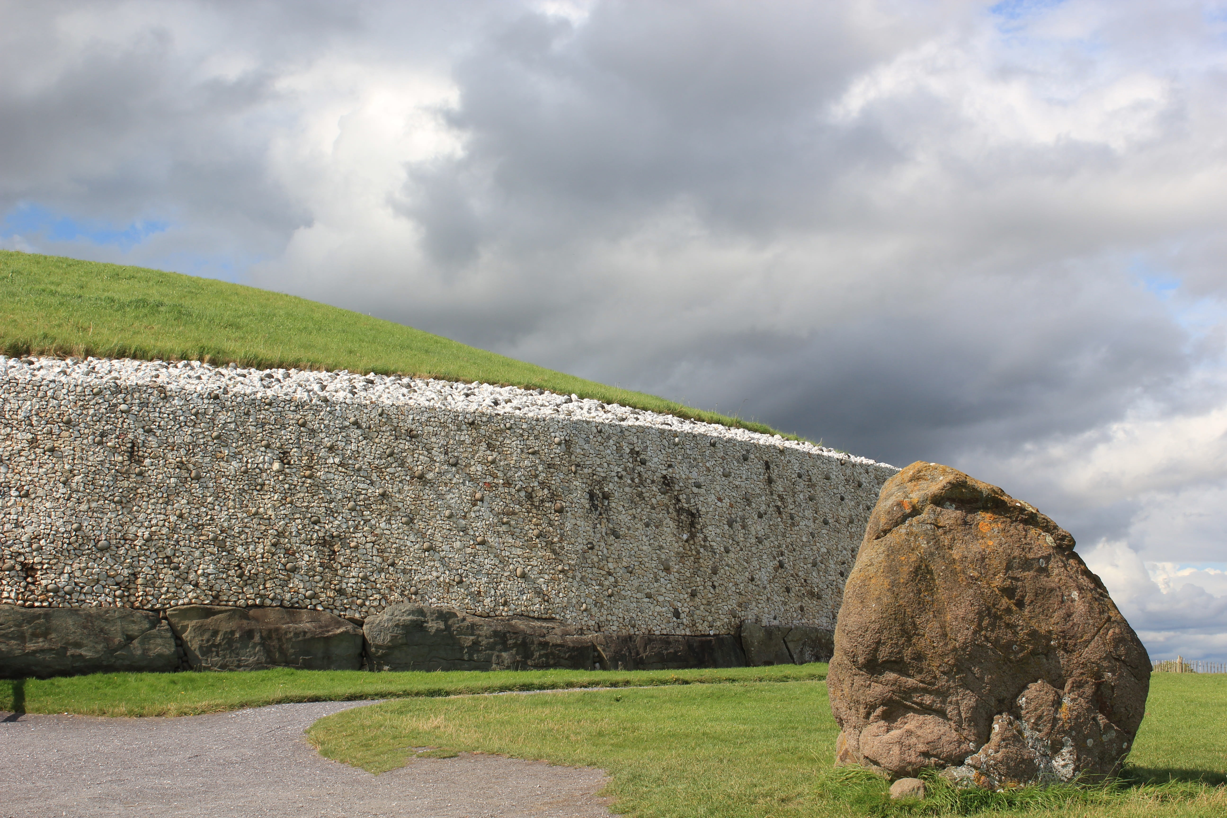 rock, new stone age, no People, famous Place, environment, 5K, architecture, rock - object, pillars, burial mound, nature, solid, agriculture, old, day, HD Wallpaper