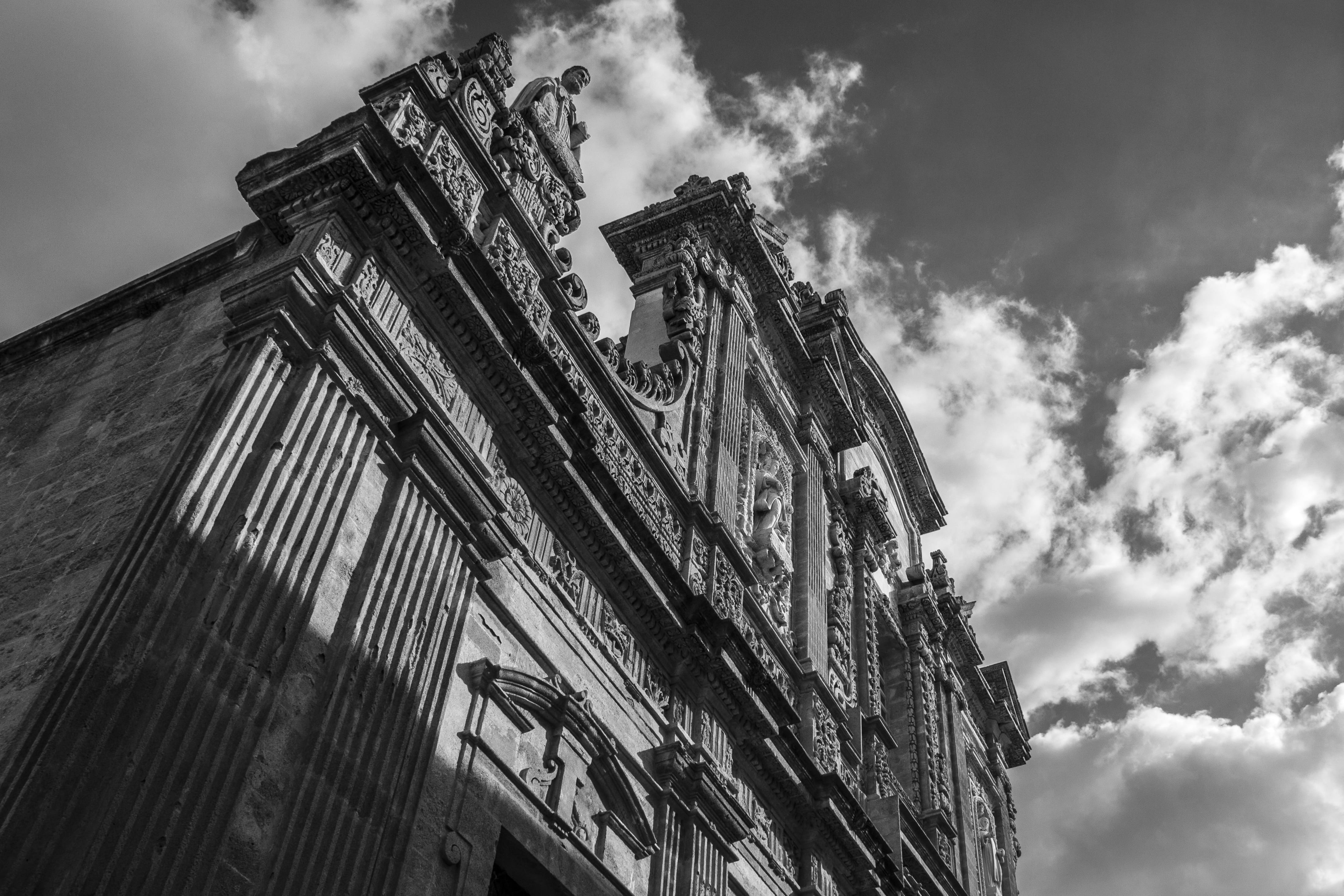 historical centre, building exterior, architecture, nature, baroque, salento, summer, no people, place of worship, sky, gothic style, nelsalento, holiday, HD Wallpaper