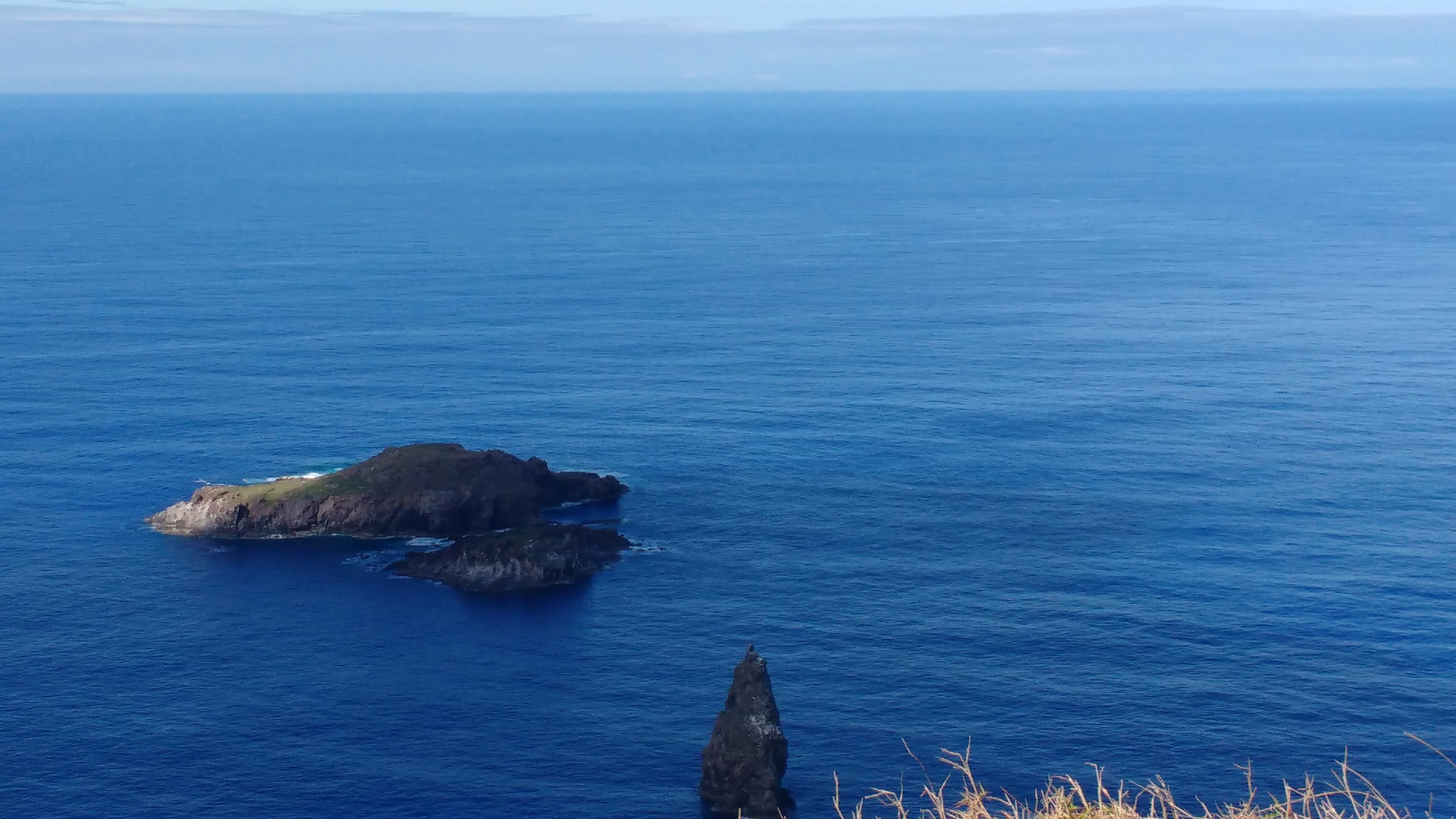 beauty in nature, solid, Island, Rapa, land, horizon, 4K, scenics - nature, rock, horizon over water, Chile, idyllic, blue, sea, rapa, polynesia, water, HD Wallpaper